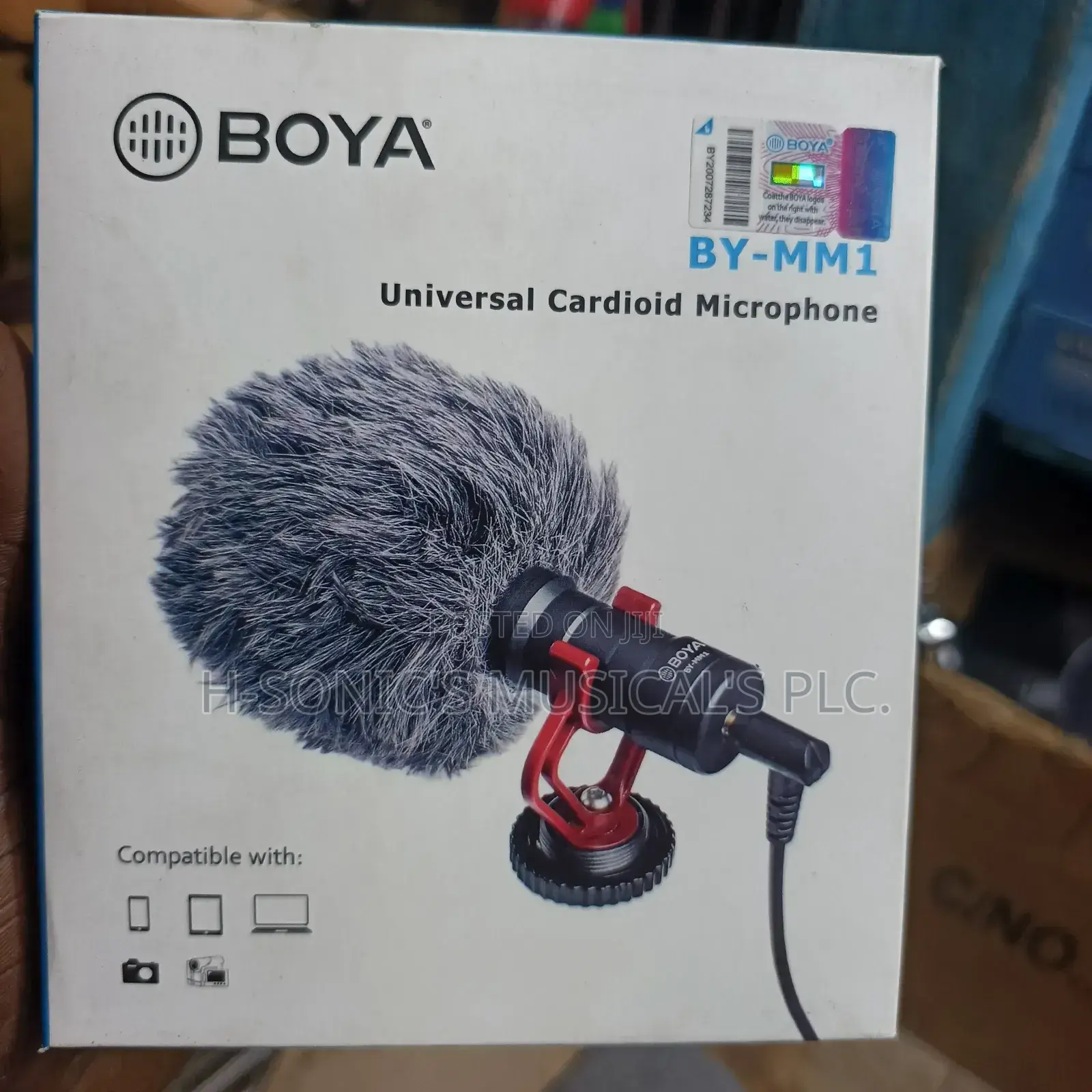 Boya by-Mm1 Universal Cardioid Microphone.