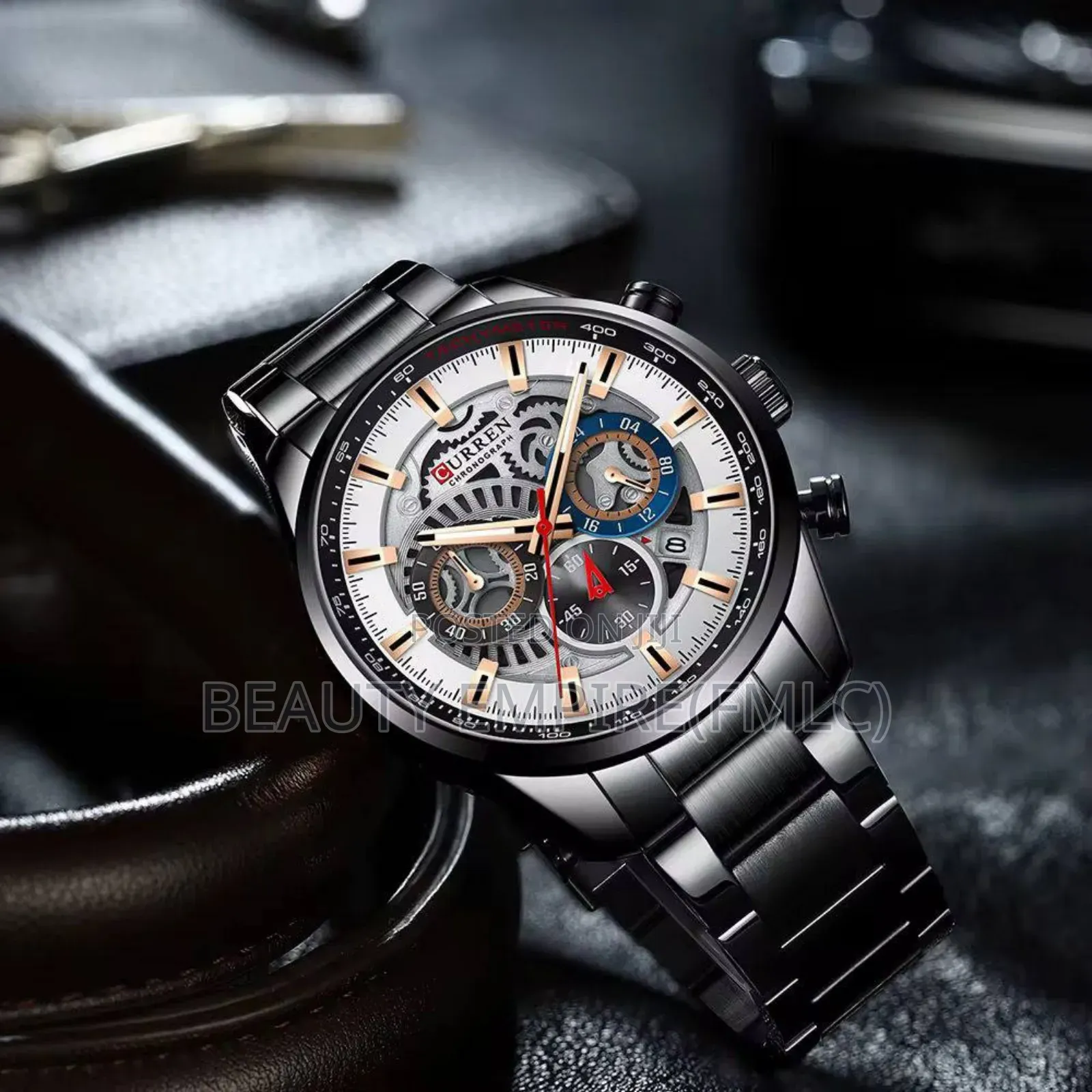 Curren Chronograph Luxury Men’S Wristwatch