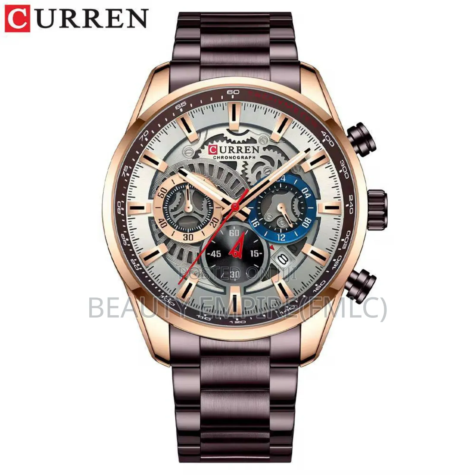 Curren Chronograph Luxury Men’S Wristwatch