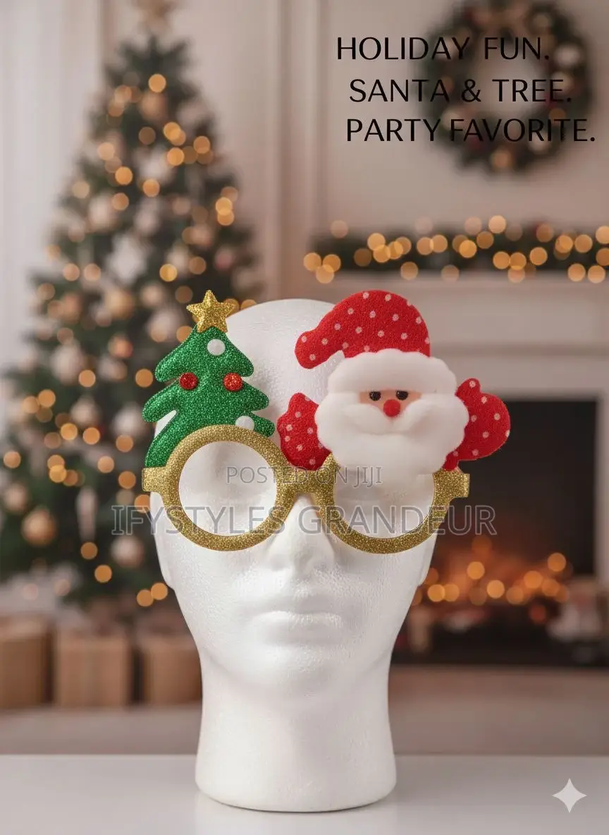 Beautiful Christmas Festival Glasses