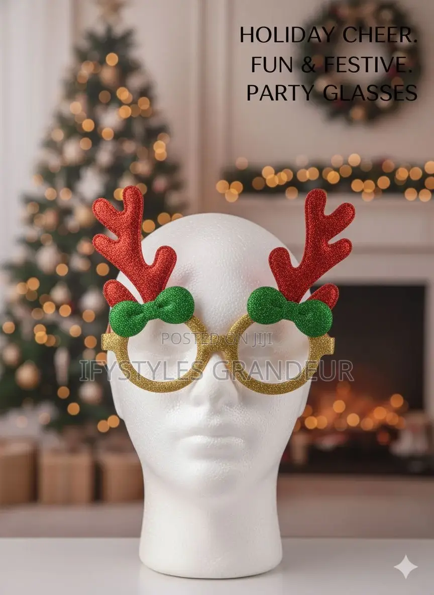 Beautiful Christmas Festival Glasses