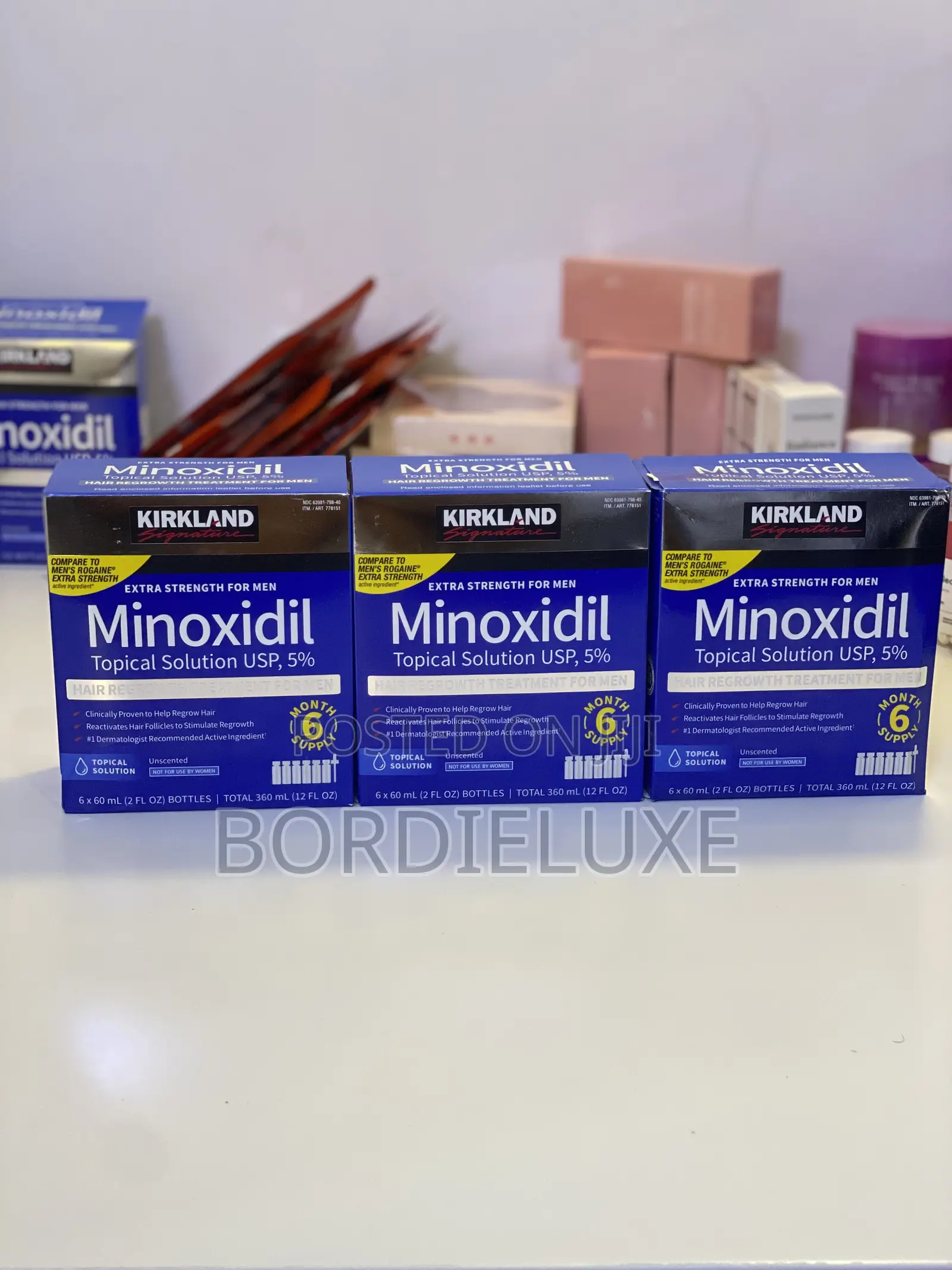 Original Minoxidil for Edges, Hair and Beards Growth