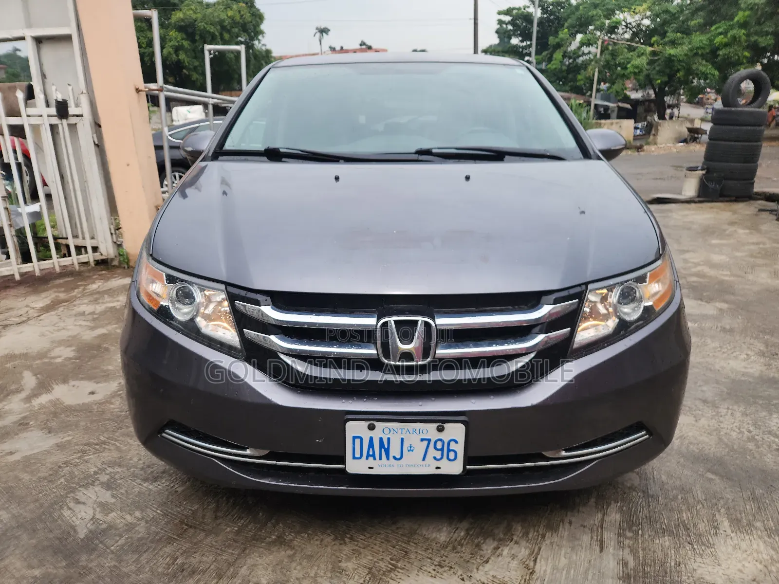 Honda Odyssey EX-L 4dr Minivan (3.5L 6cyl 6A) 2014 Gray