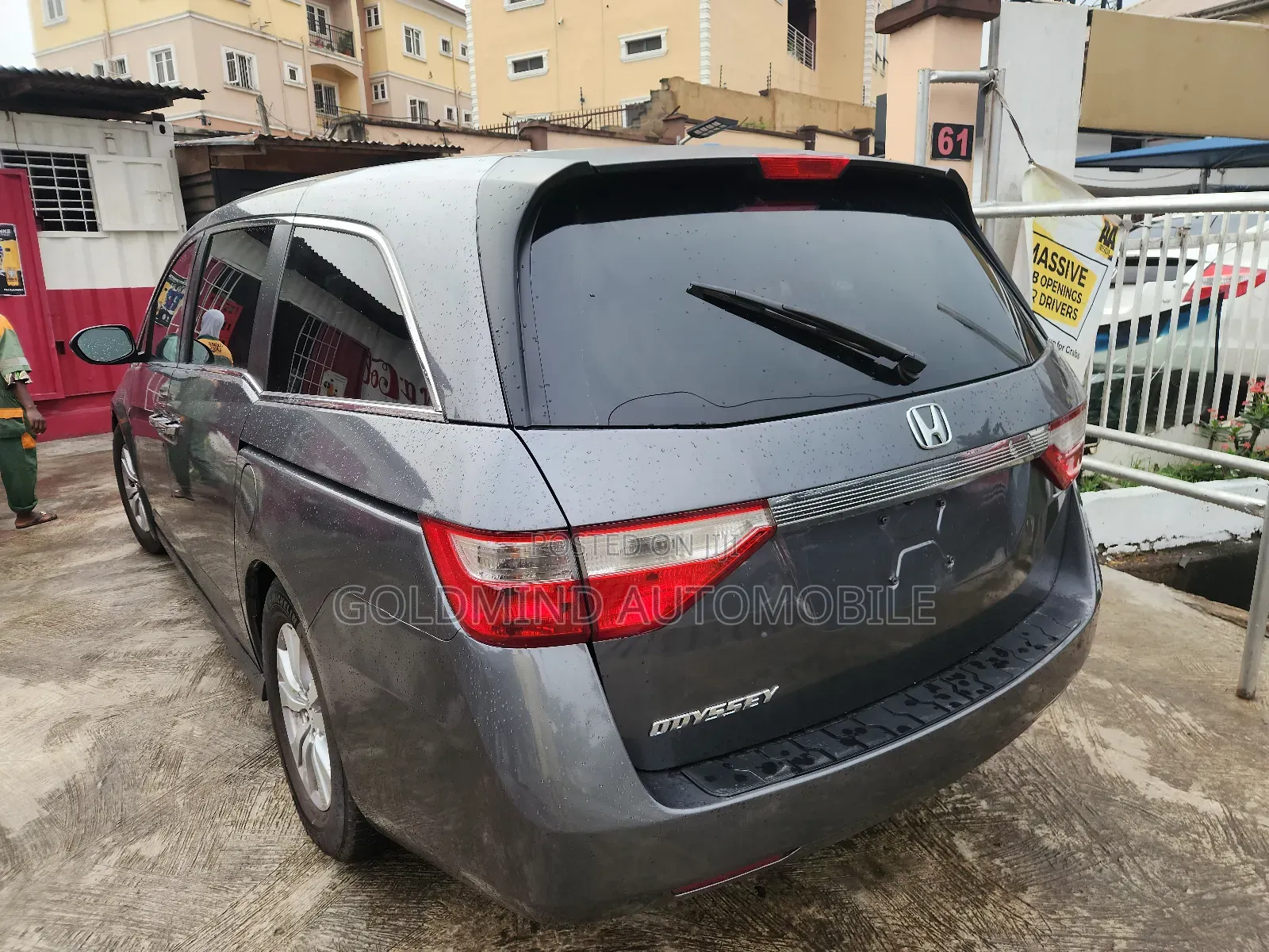 Honda Odyssey EX-L 4dr Minivan (3.5L 6cyl 6A) 2014 Gray