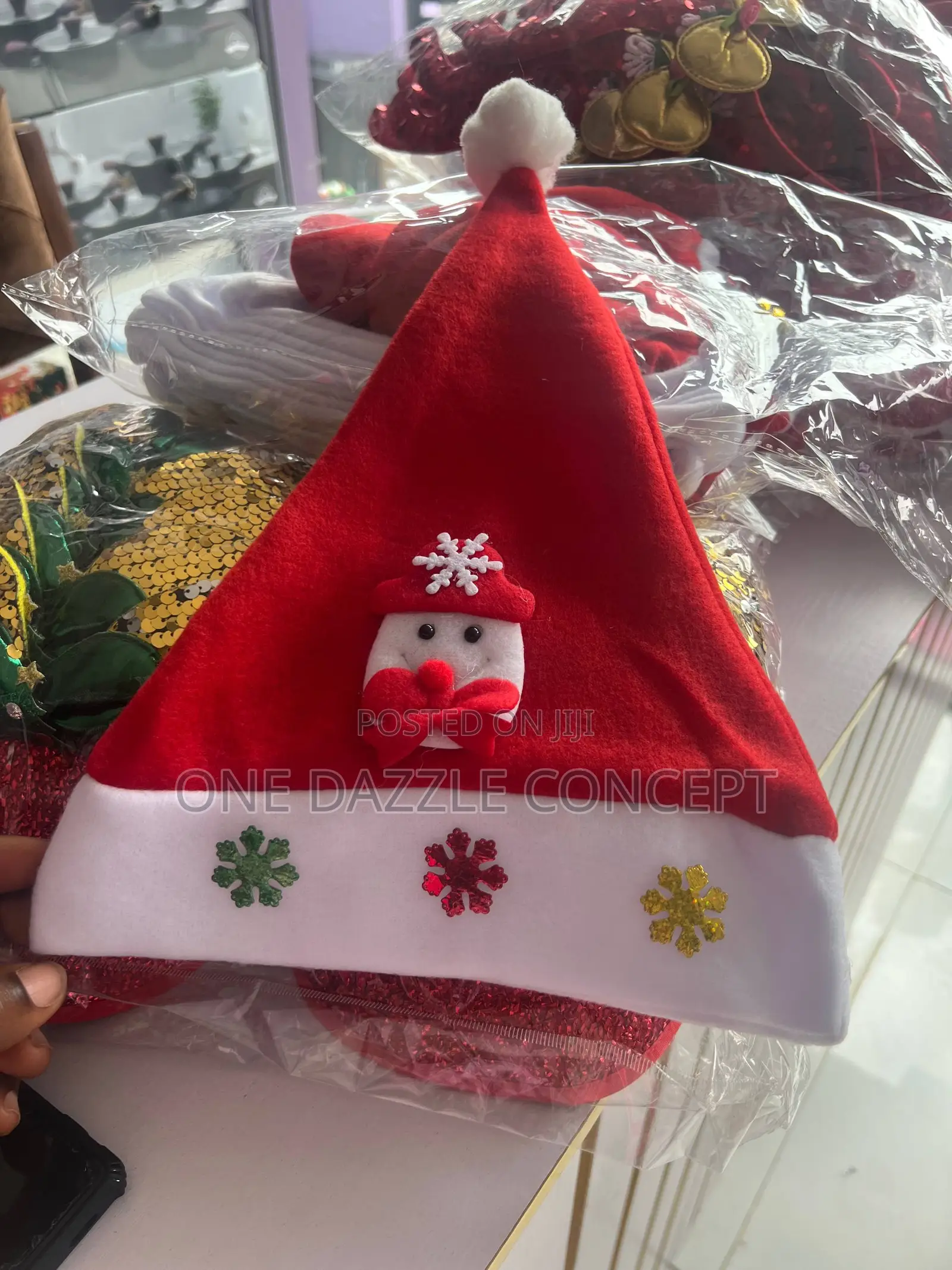 Kids Christmas Cap