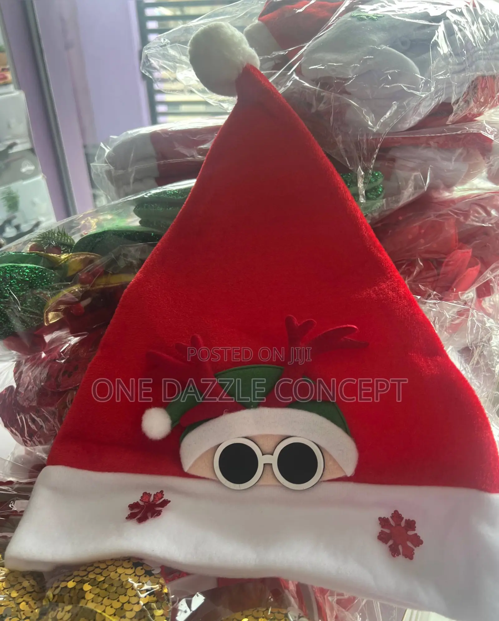 Kids Christmas Cap