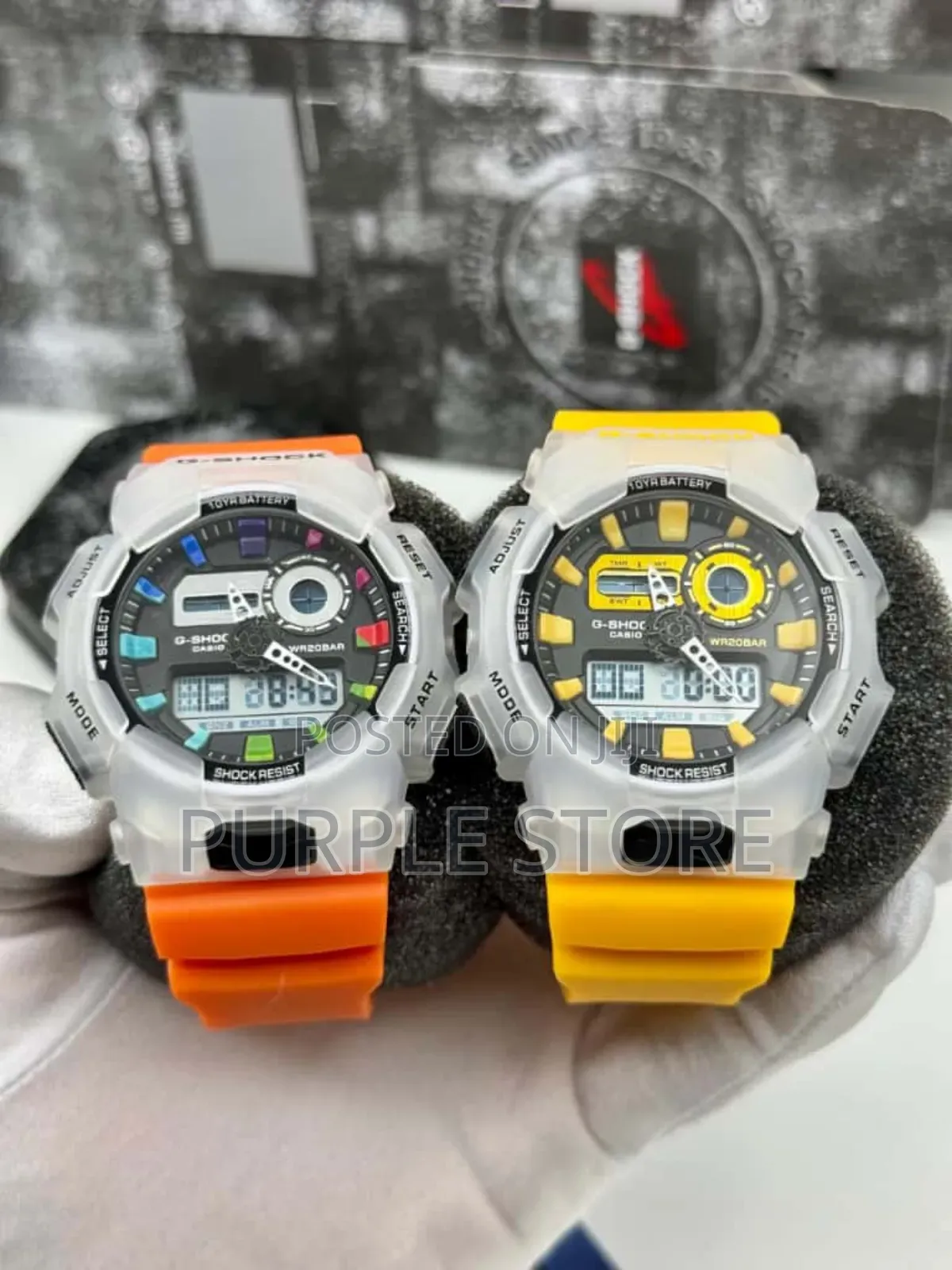 G-Shock Men's Wristwatches Full Box Package
