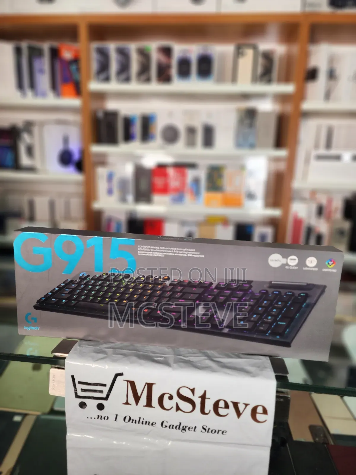 Logitech G915 Wireless RGB Mechanical Gaming Keyboard