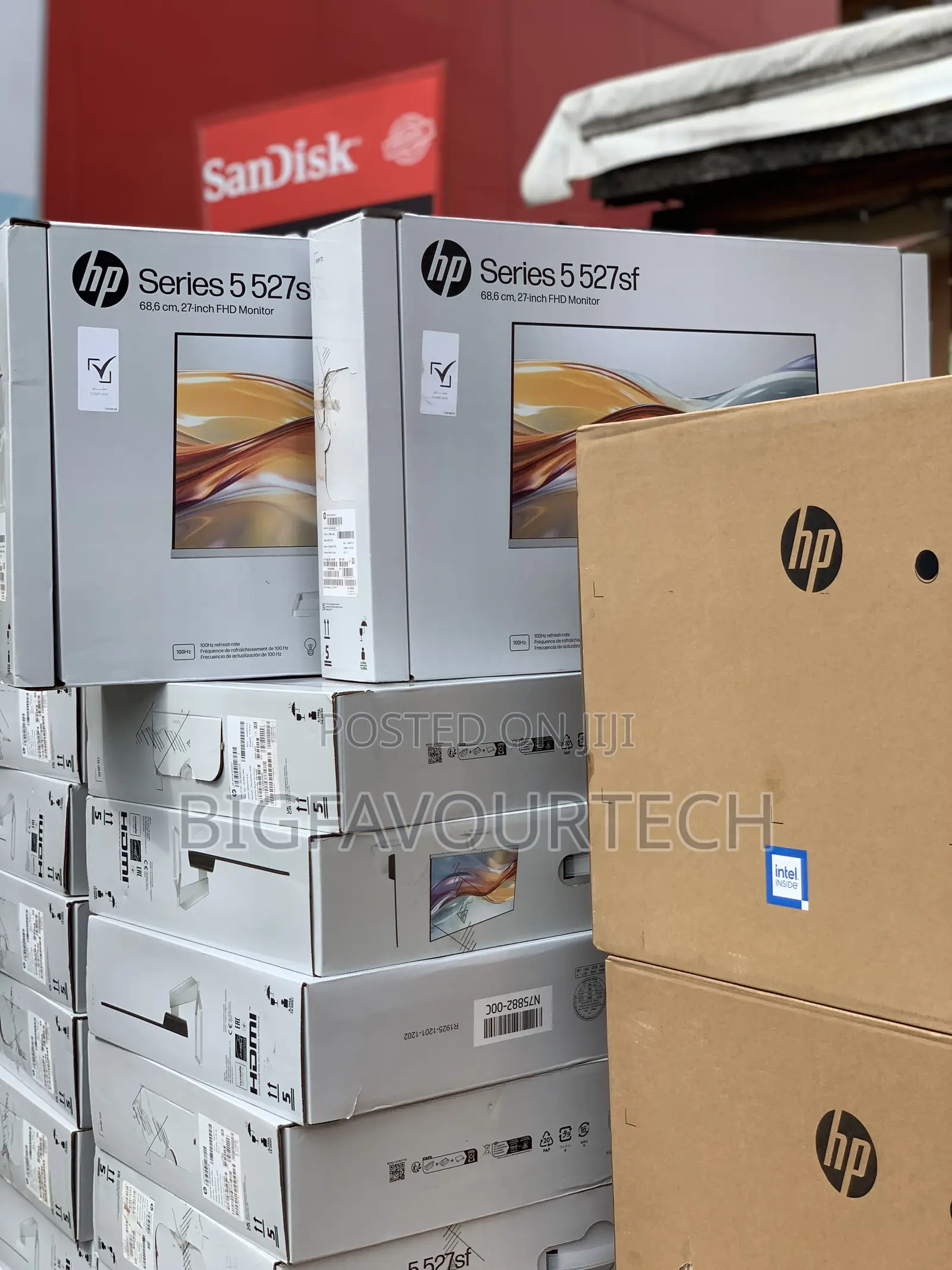 Hp Series 5 27 Inch FHD White Monitor - 527sf