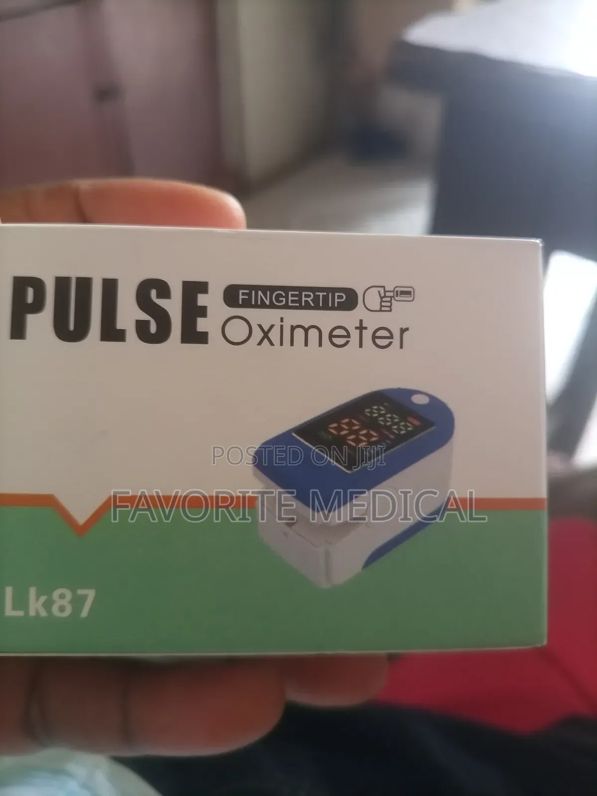Portable Finger Tip Pulse Oximeter Lk 87