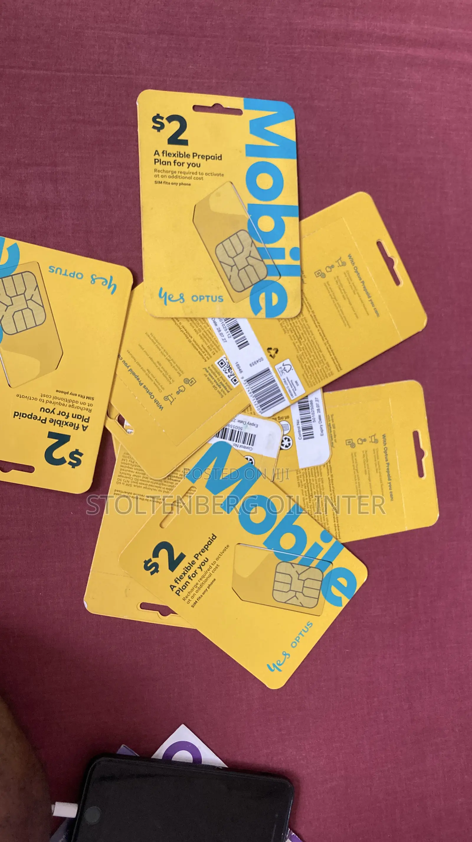Australia Optus Mobile Sim Card
