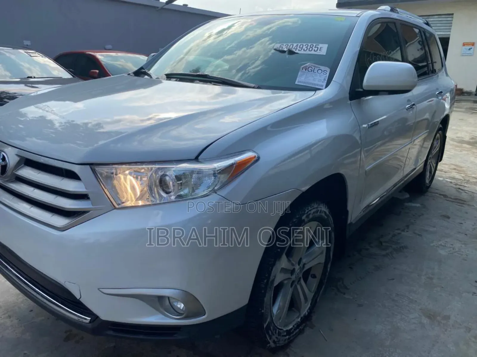 Toyota Highlander Limited 2011 White