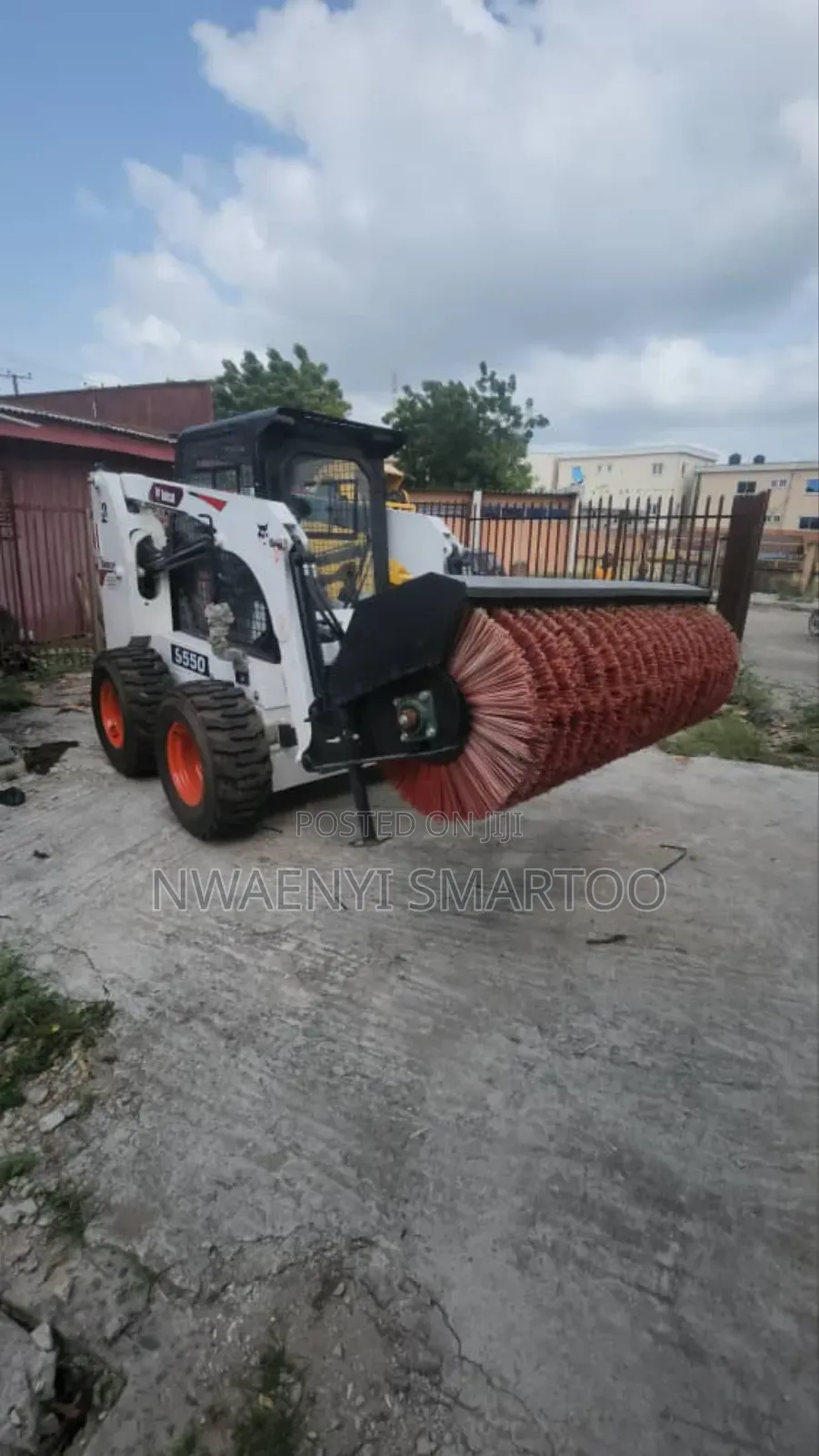 Bobcat Sweeper Machine