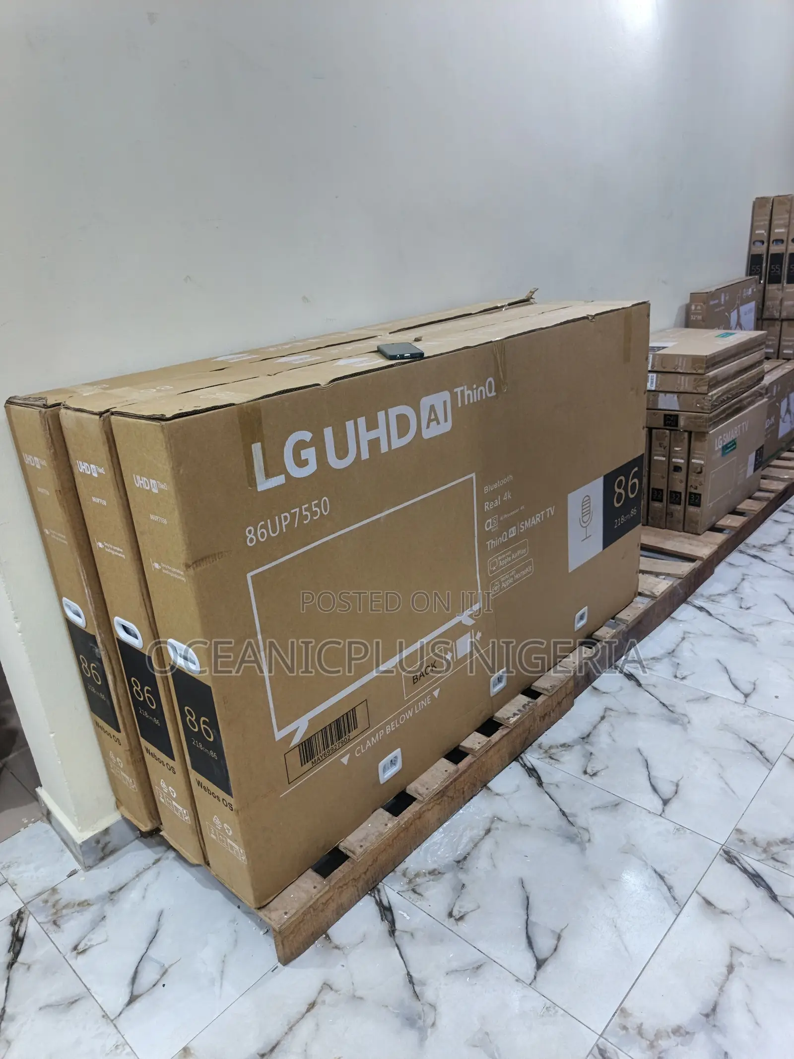 Sleek Lg 86 Inches Smart Tv