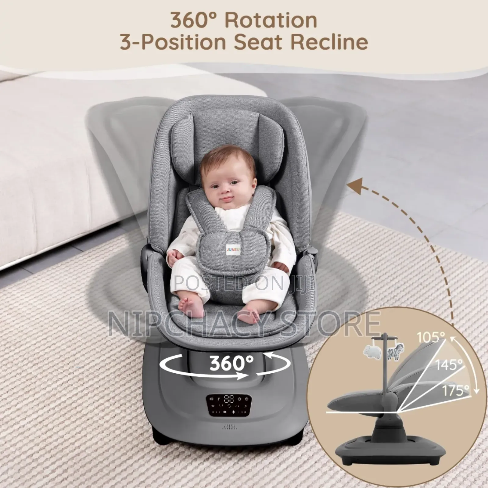 Multi Motion Mastela Electric Baby Swing