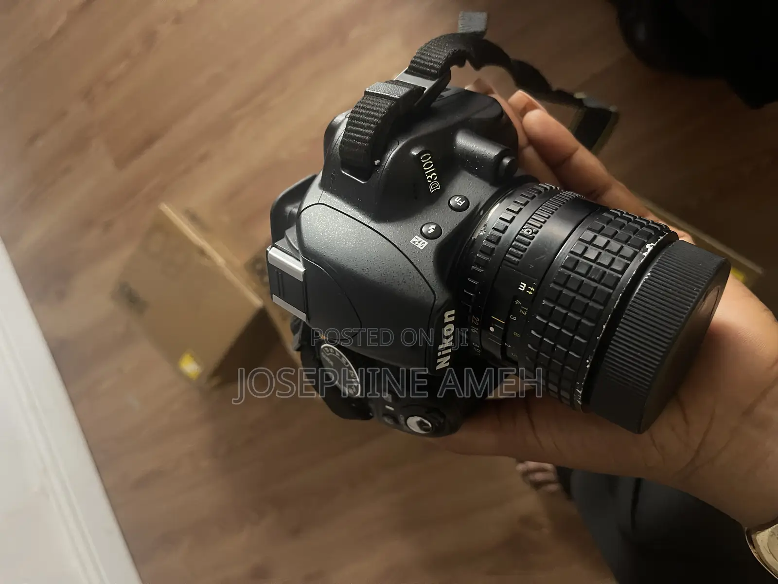 Uk Used Nikon D3100 With Len