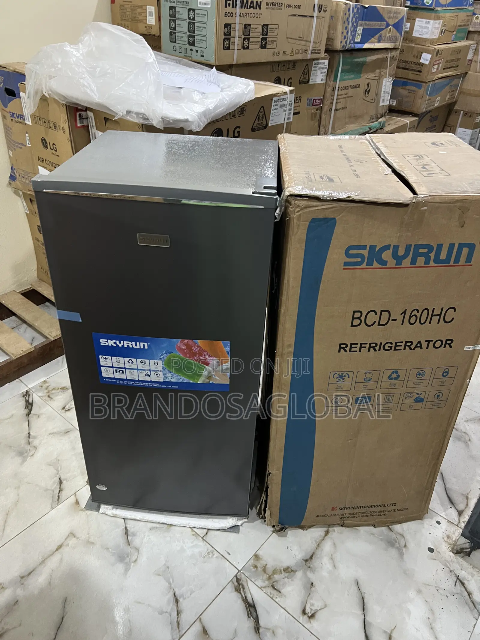 Skyrun 160l Refrigerator – Anti-Rust Exterior Finish