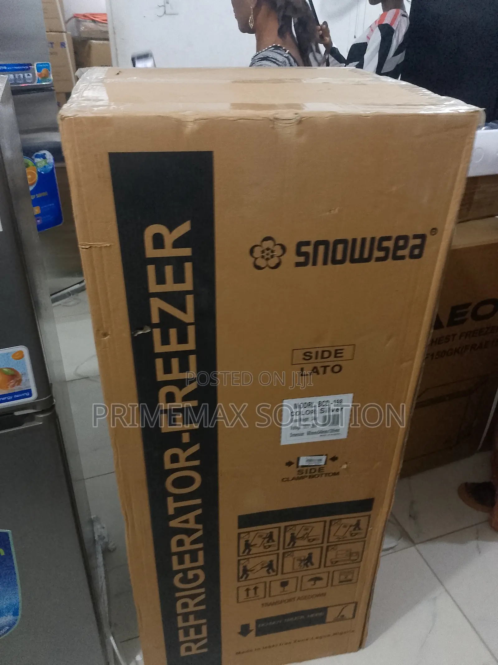 Maximize Space With Snowsea BCD-198 Double Door Fridge