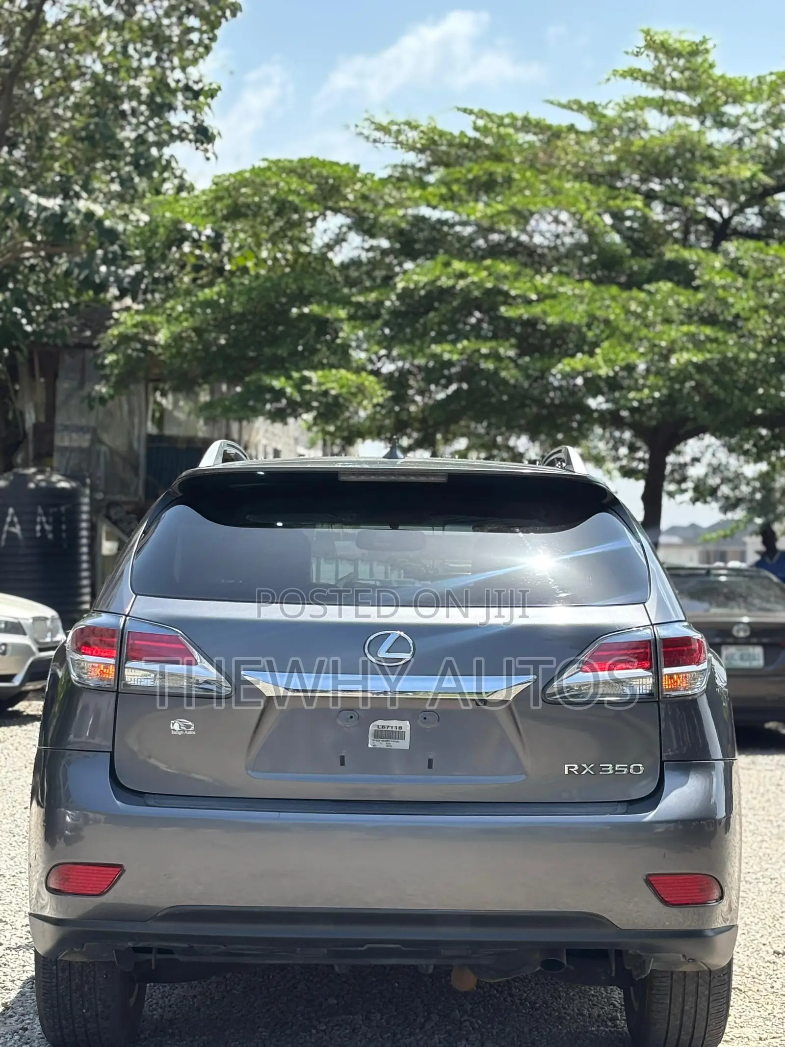 Lexus RX 350 FWD 2014 Gray