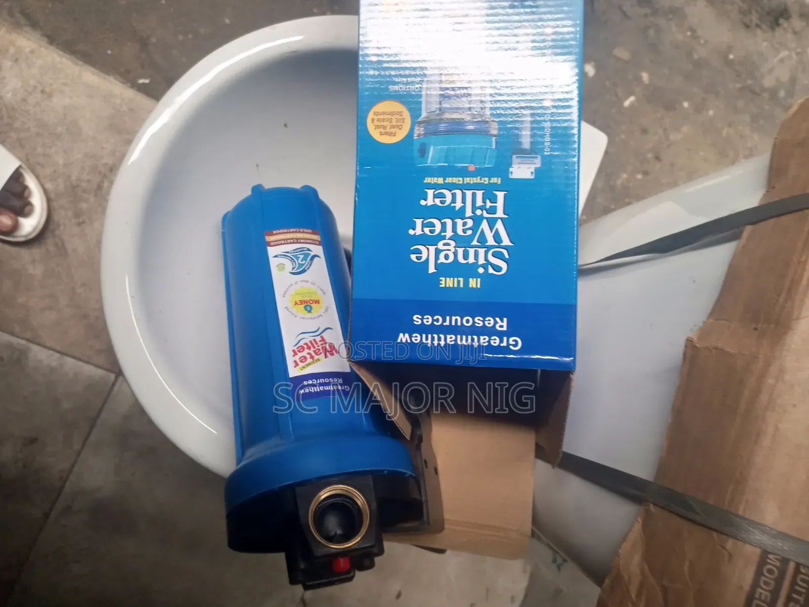 Single-Stage Water Filter Housing