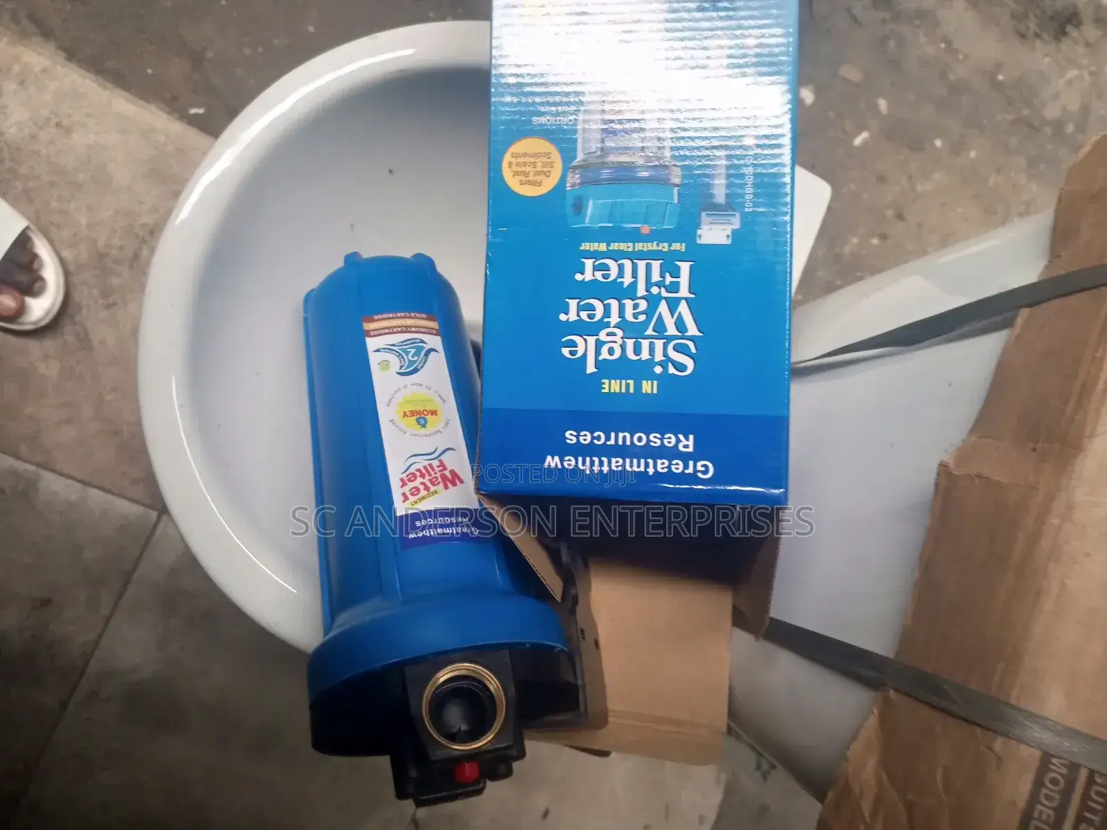 Single-Stage Water Filter Housing