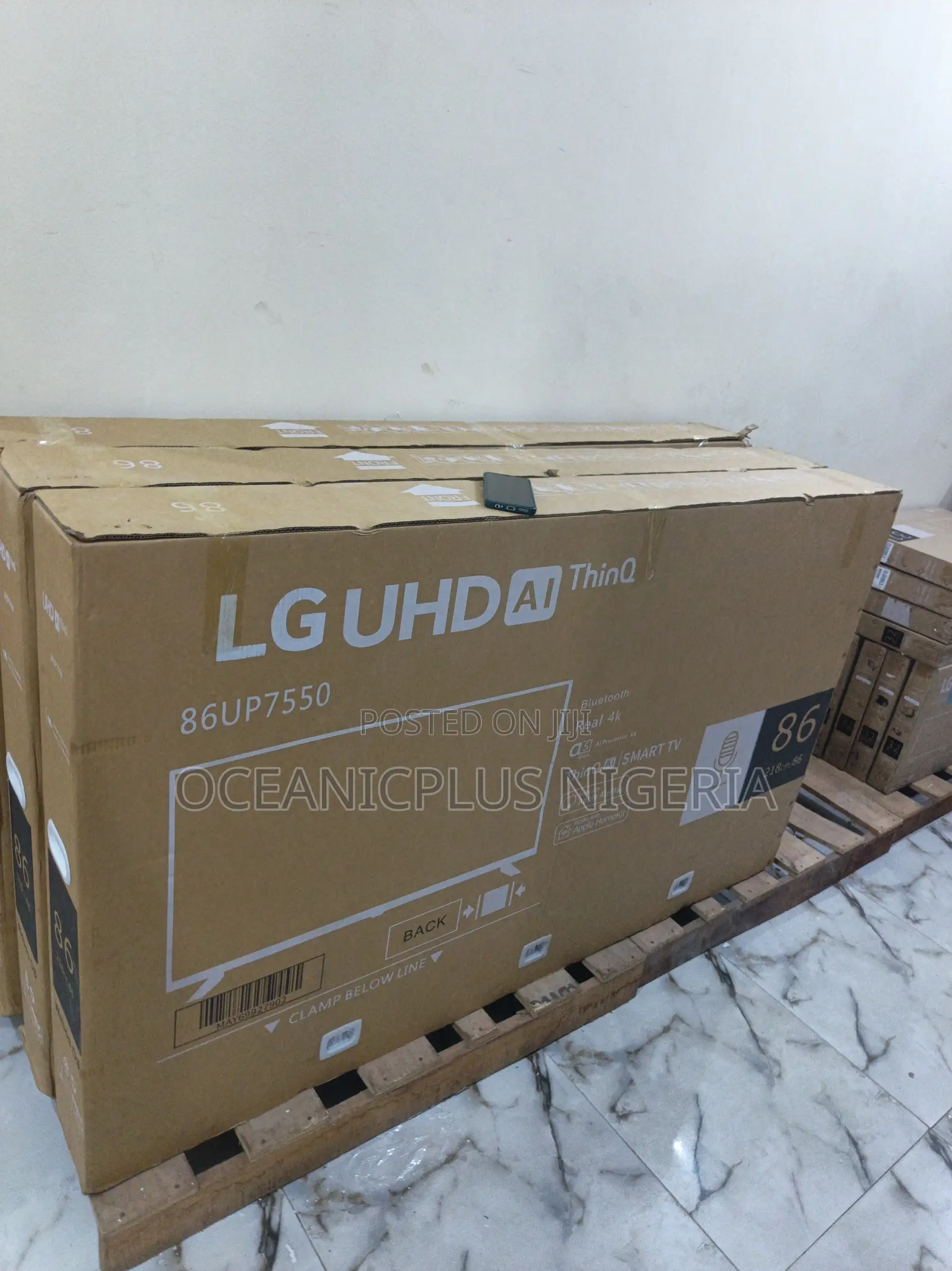 Modern Lg 86-Inch Smart Tv