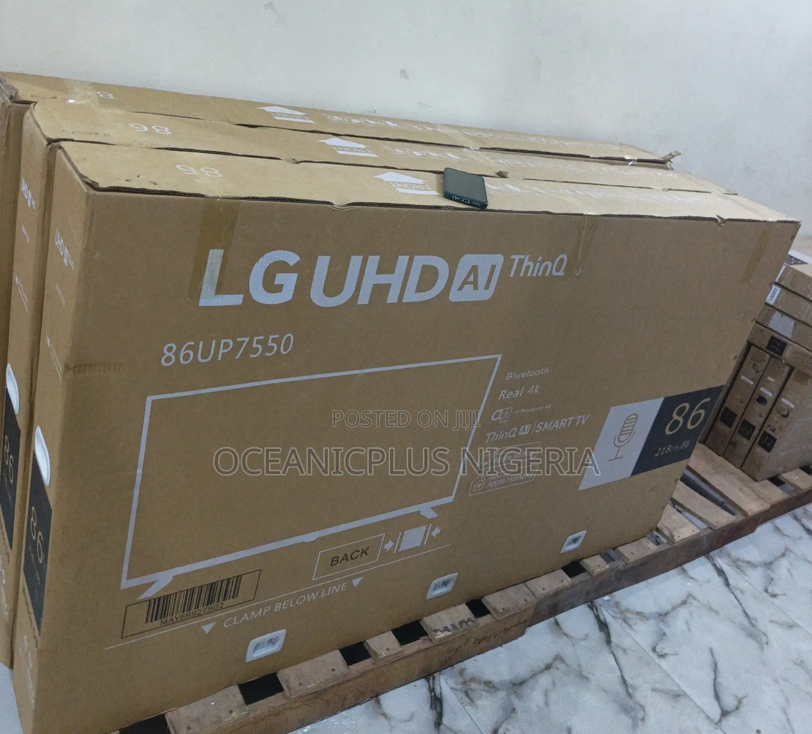 Modern Lg 86-Inch Smart Tv