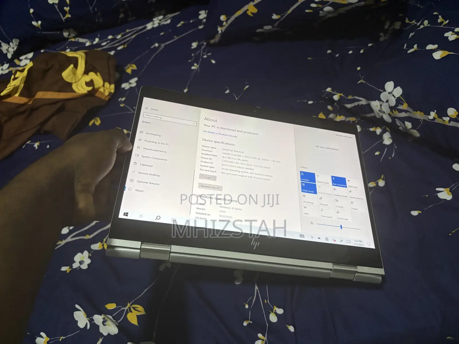 Laptop HP EliteBook x360 830 G6 16GB Intel Core i5 SSD 256GB