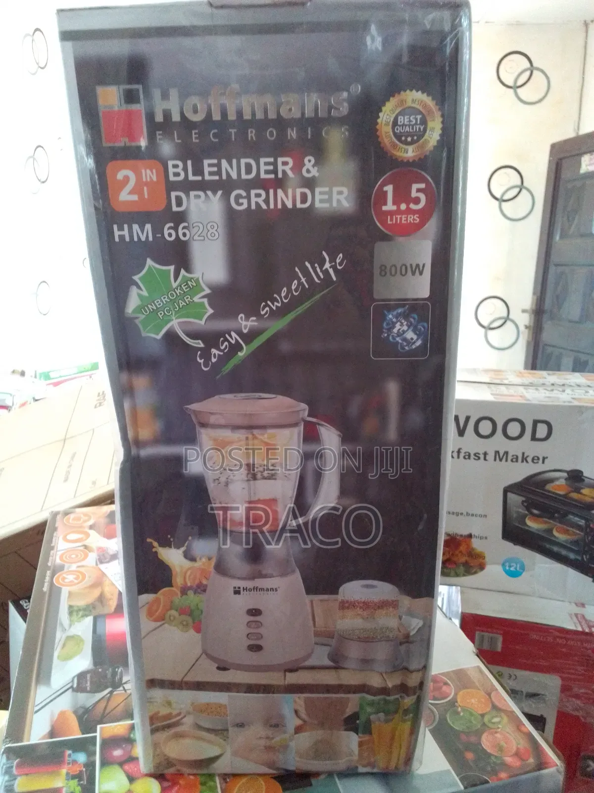 Hoffmans 2in1 Blender and Dry Grinder