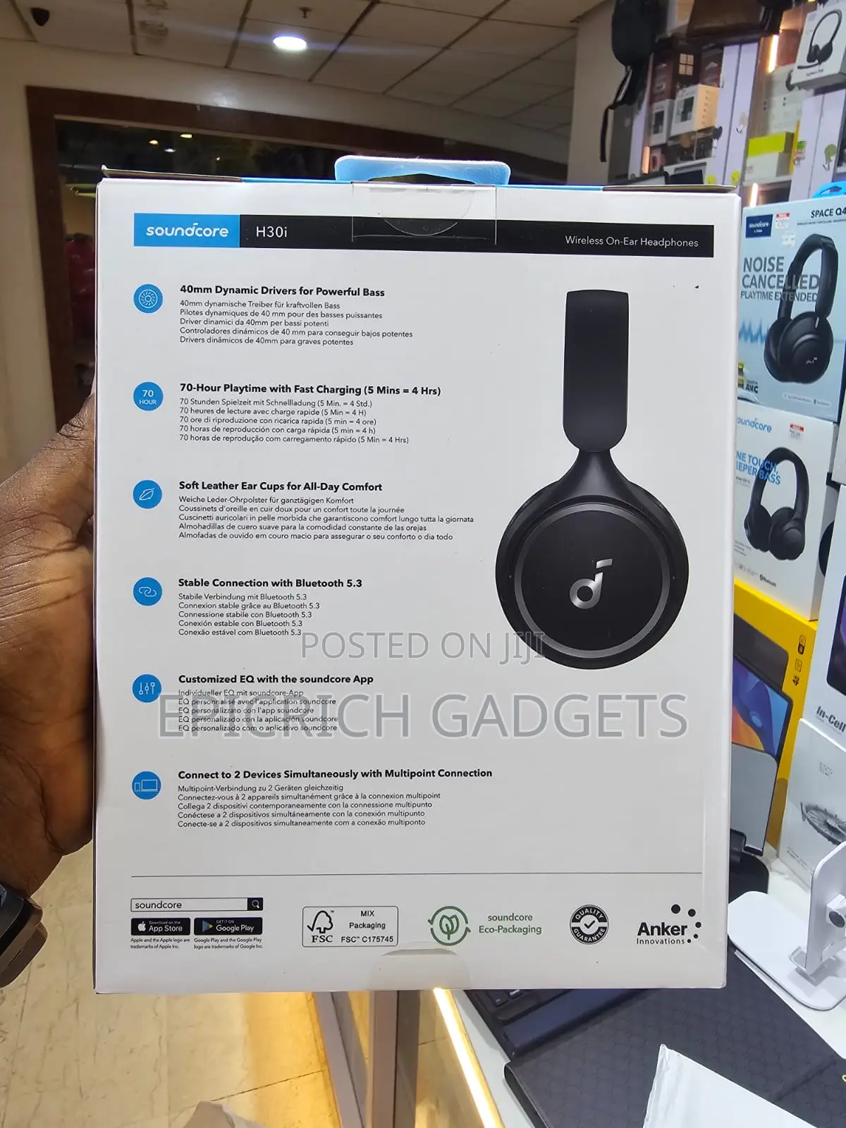 Soundcore Anker H30i 70 Hours of Pure Bass Headphone