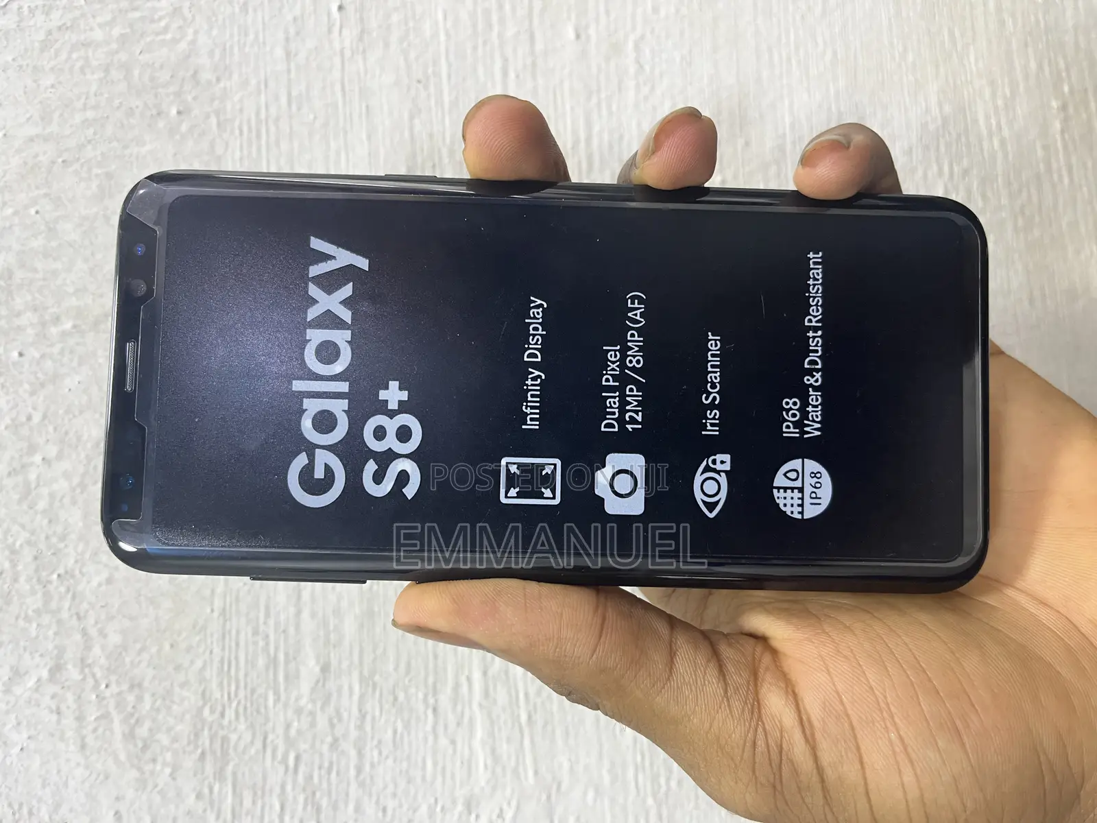 Samsung Galaxy S8 Plus 128 GB Black