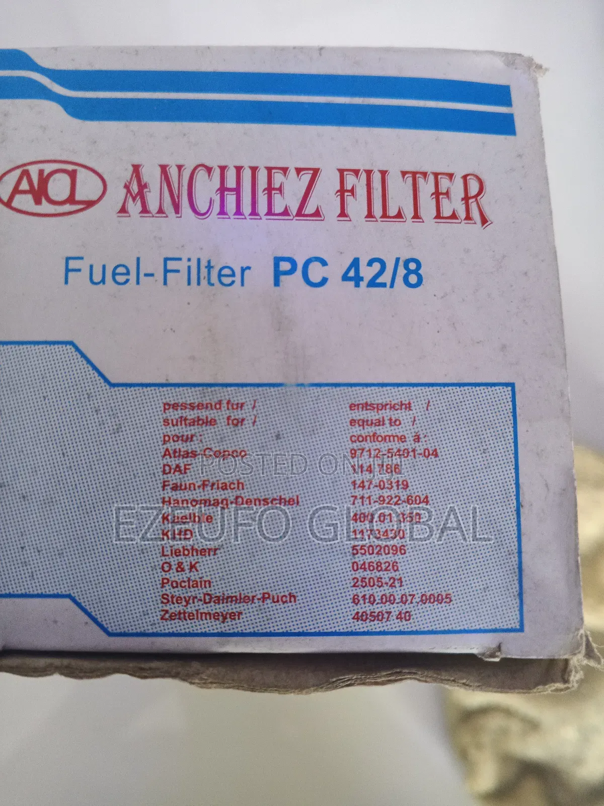 Pc42 Oil Filter