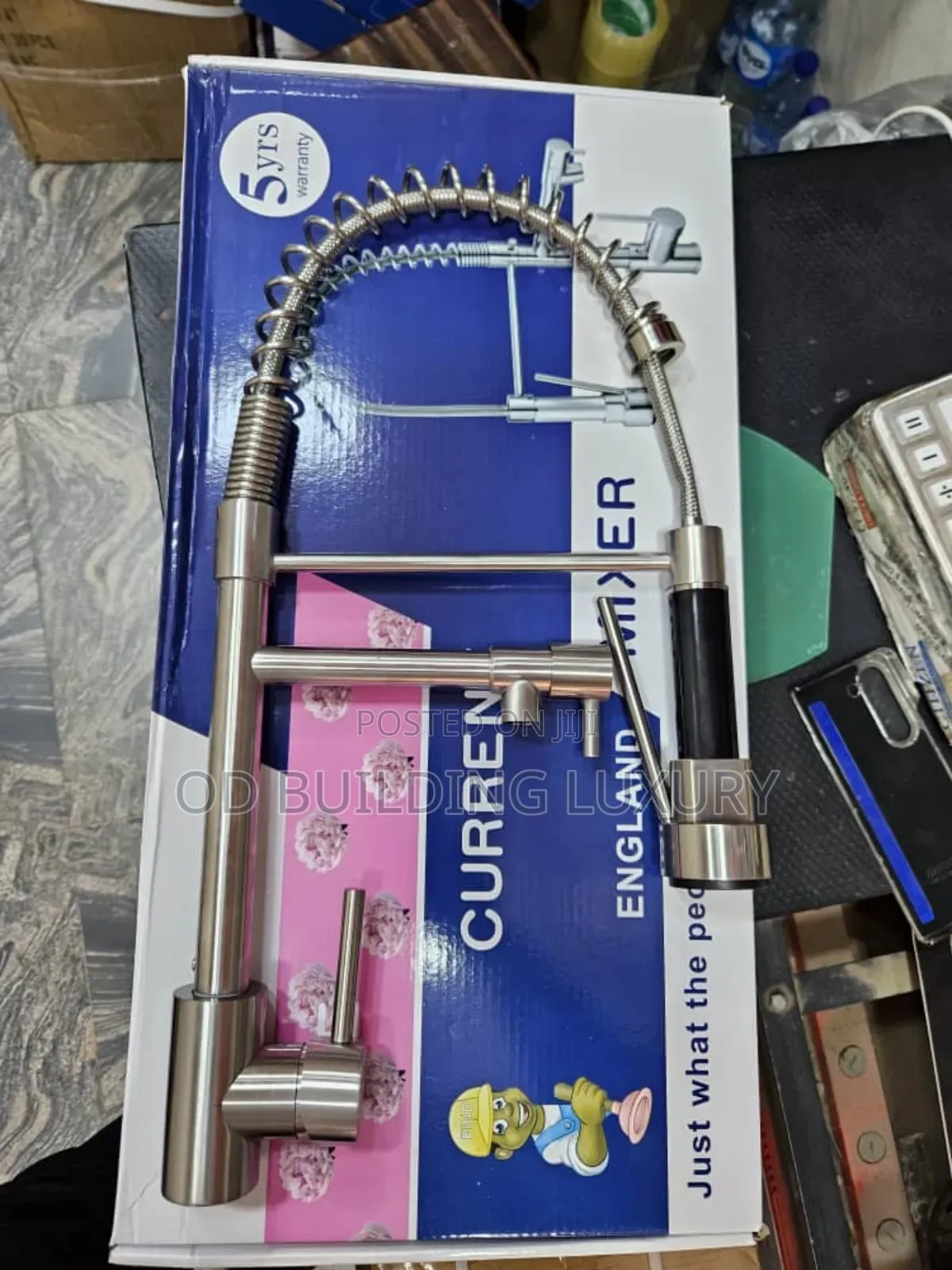 Big Brother Sink Mixer Gold, Chrome and Black