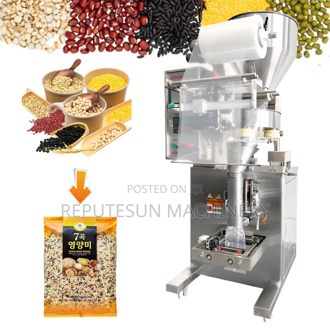 Brand New Grains Granules Packaging Machines Available for Sale.