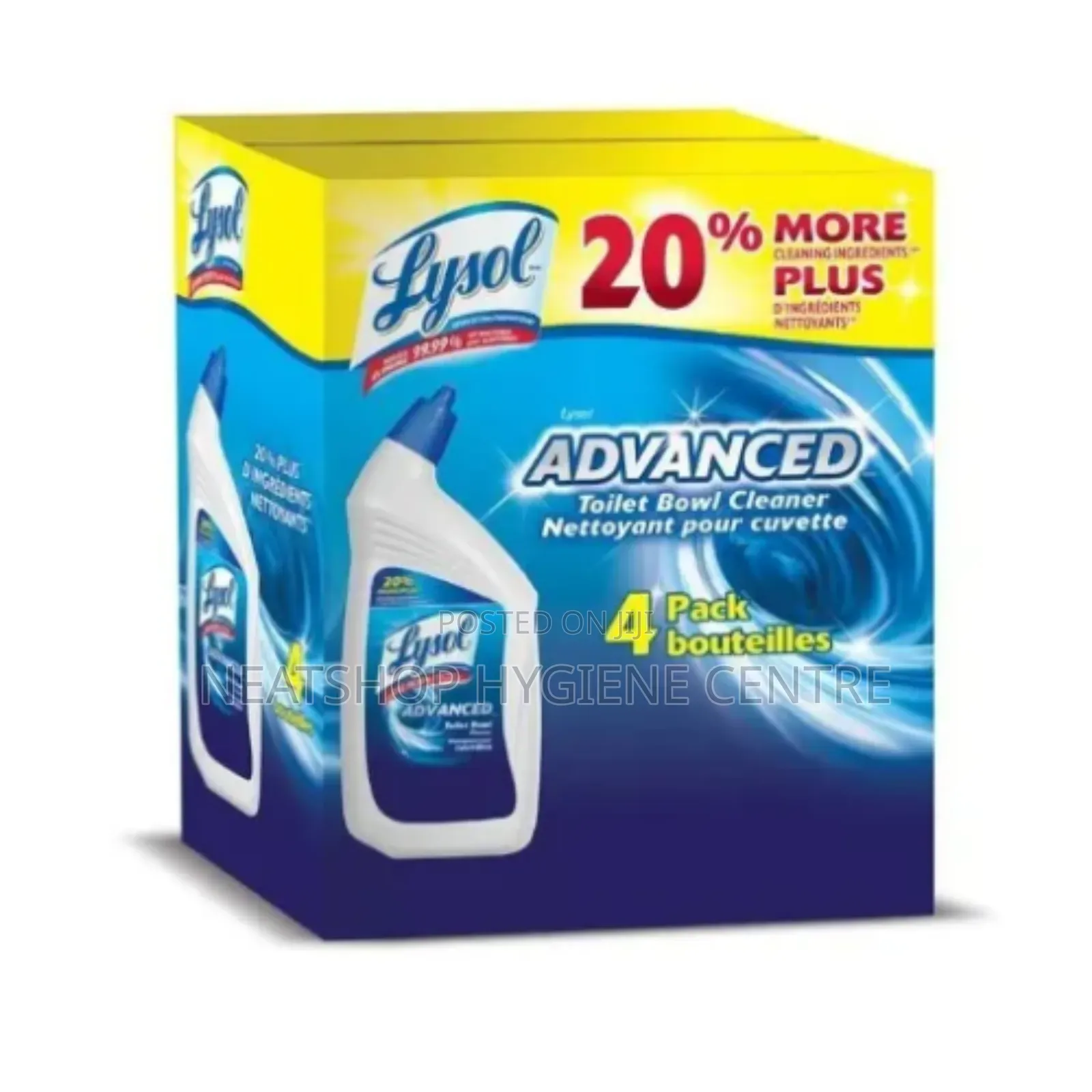 Lysol Advanced Toilet Bowl Cleaner 32oz – 4 Packs