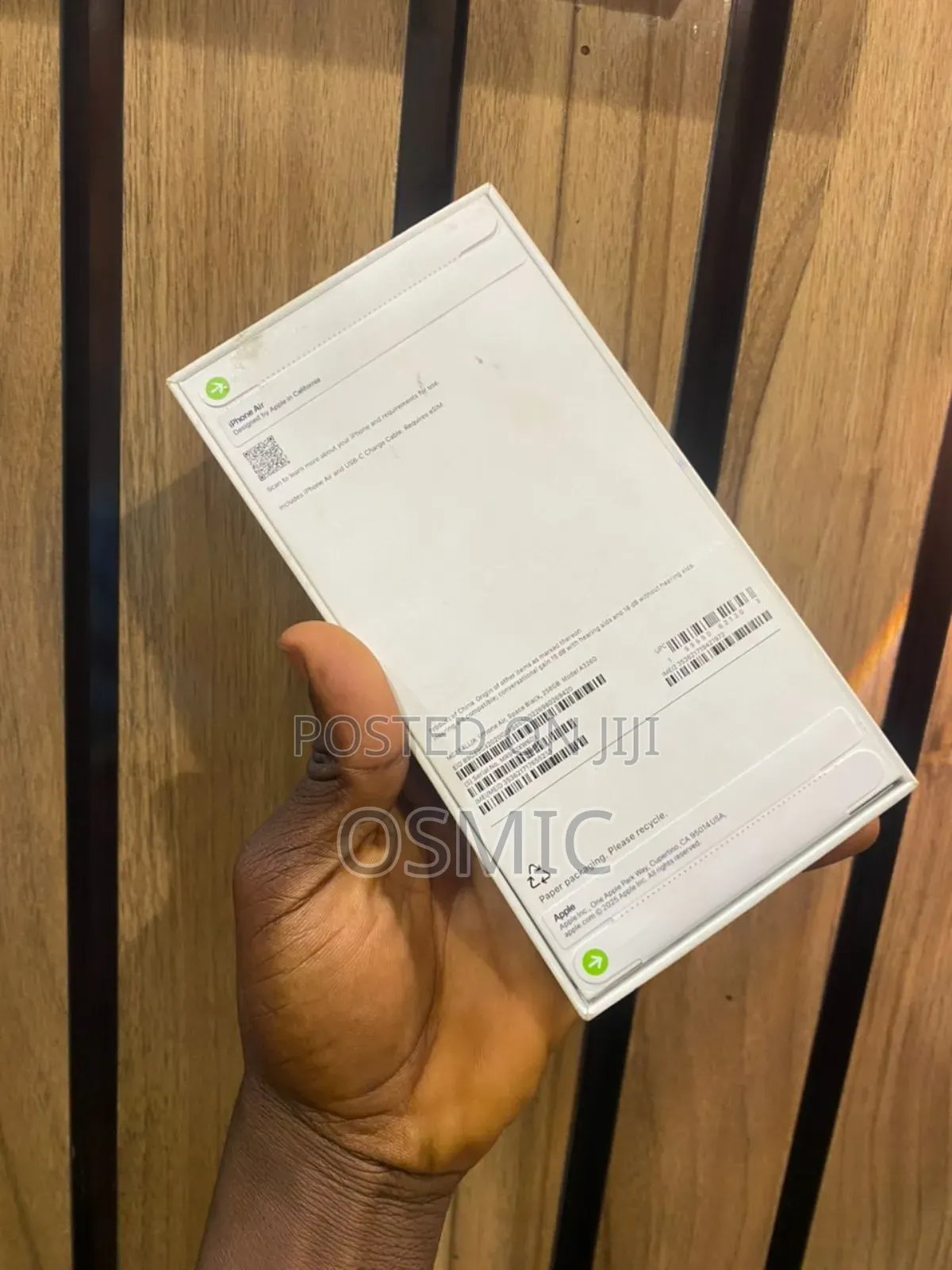 New Apple iPhone Air 256 GB Black