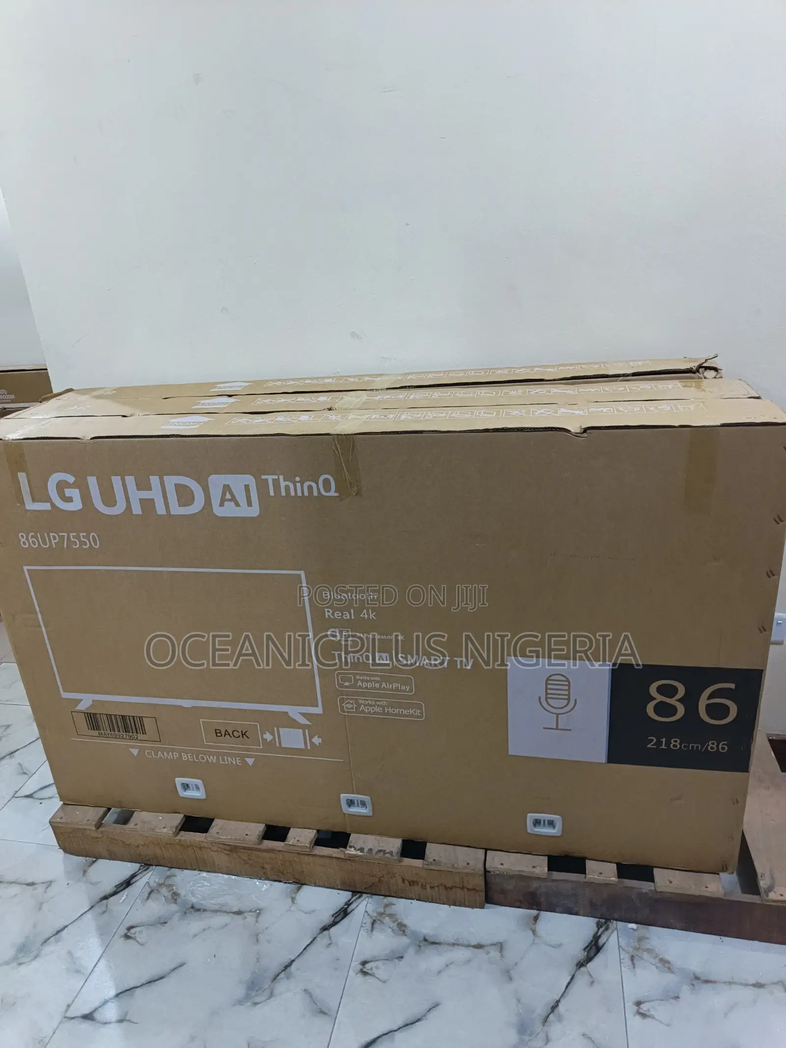 Lg 86-Inch Smart Tv With High-Resolution