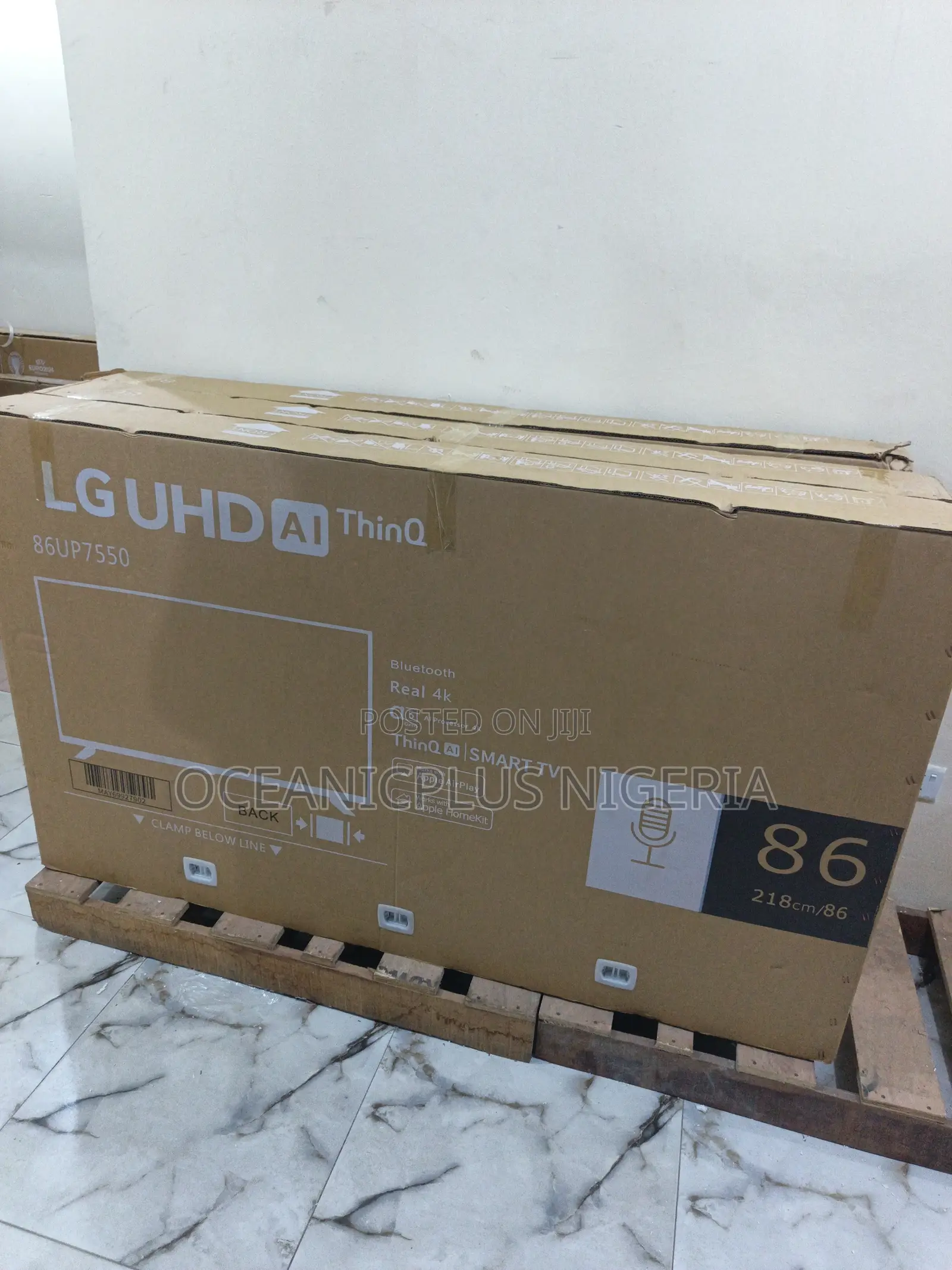 Lg 86-Inch Smart Tv With High-Resolution