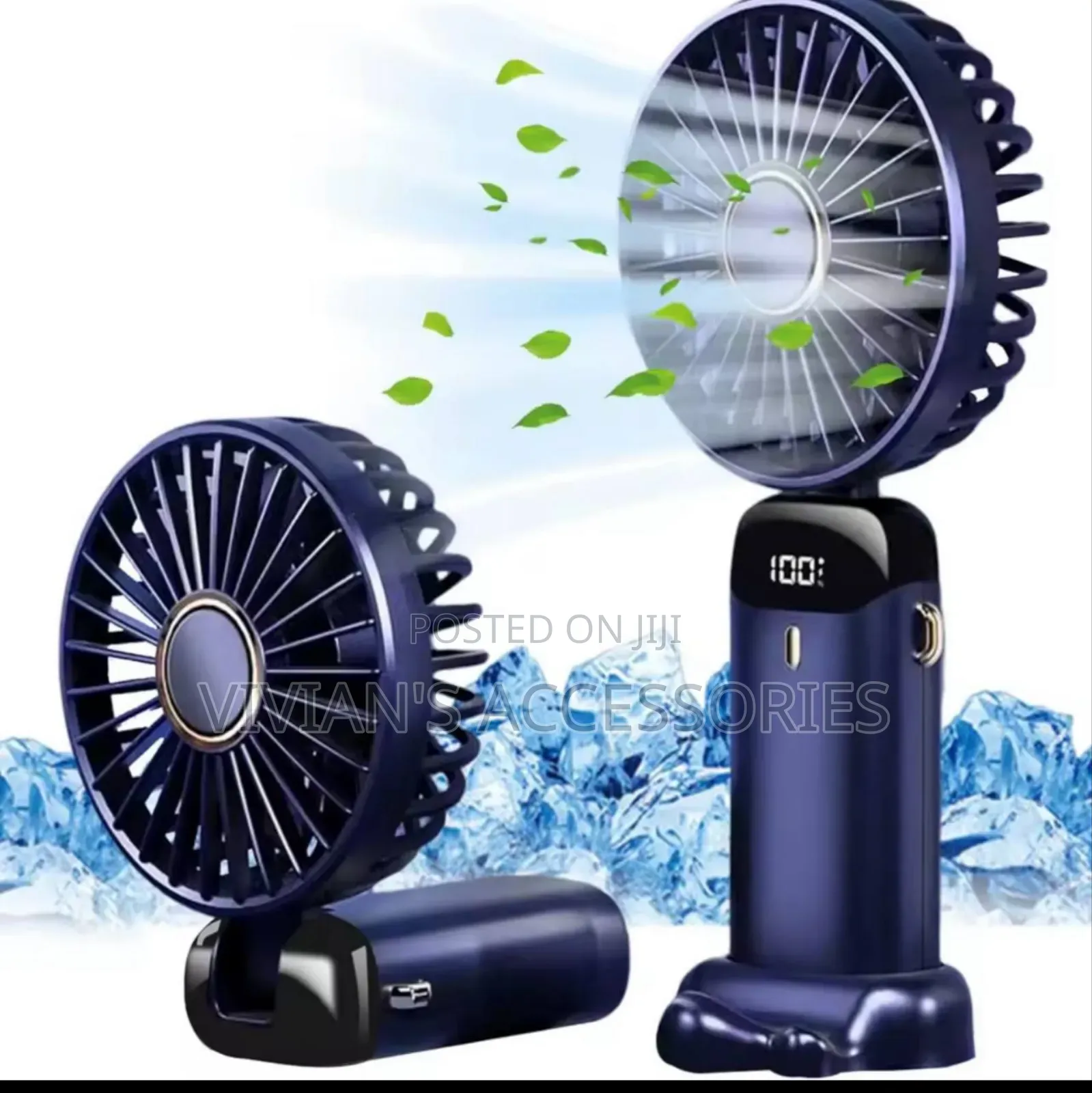 Digital Hand Fan