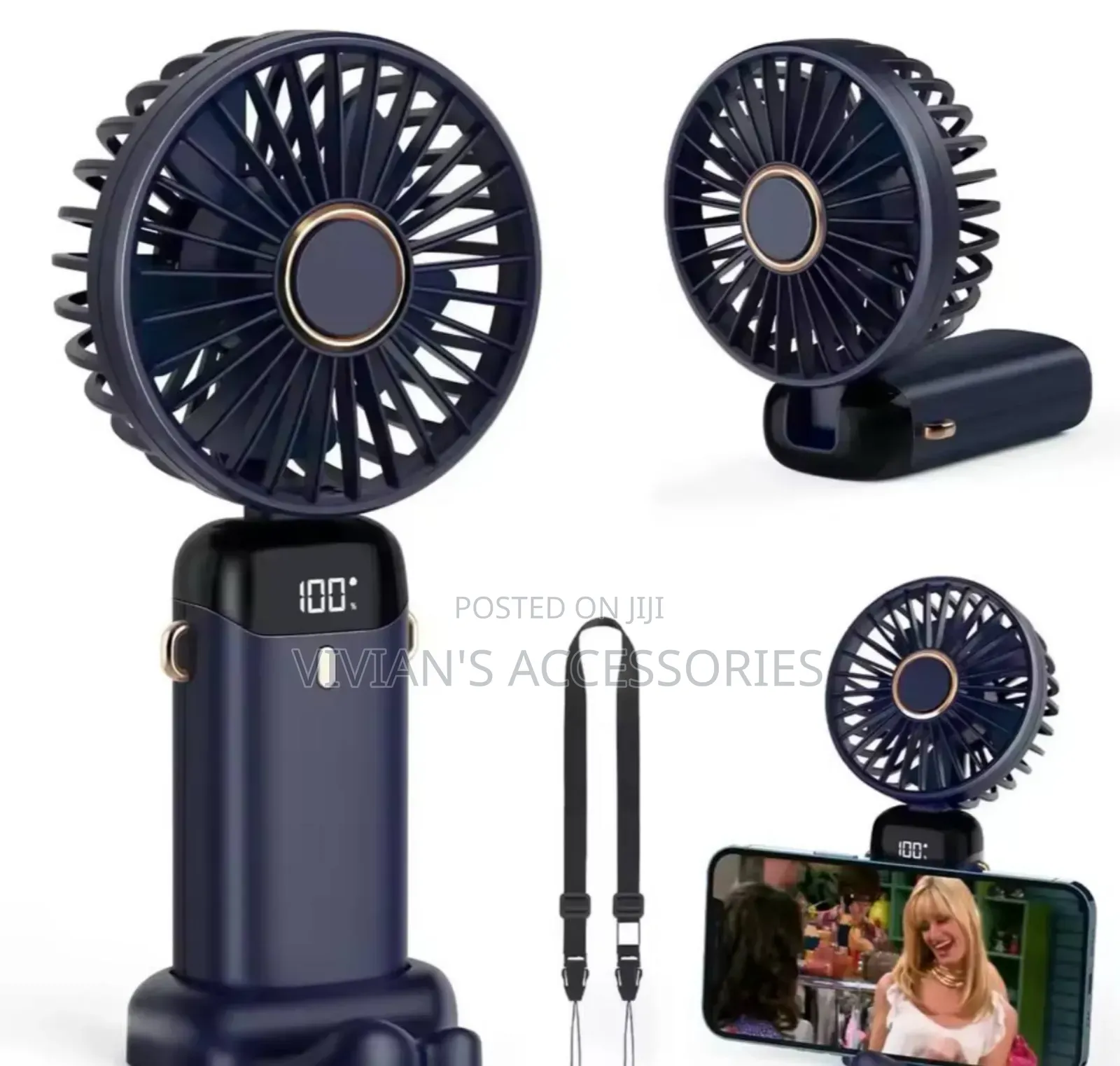 Digital Hand Fan