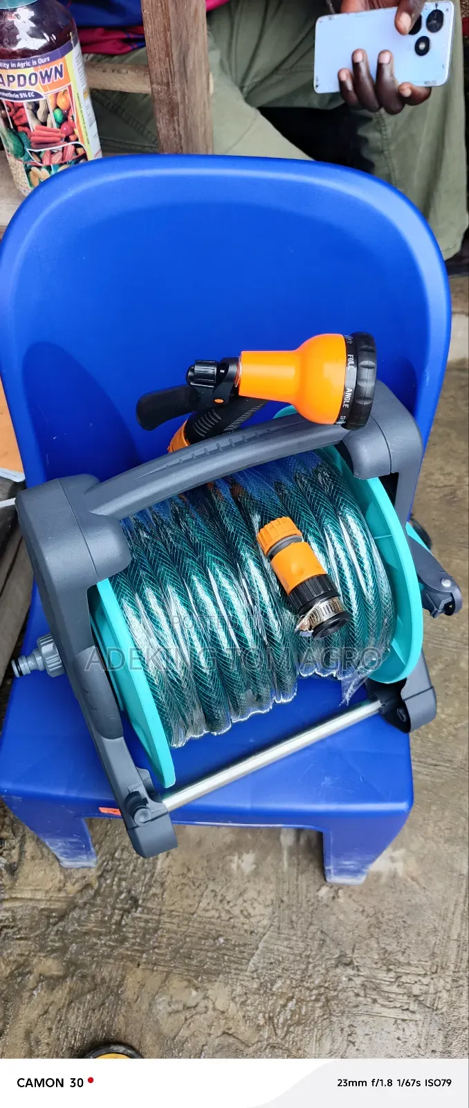 Hose Reel With Wall Hanger