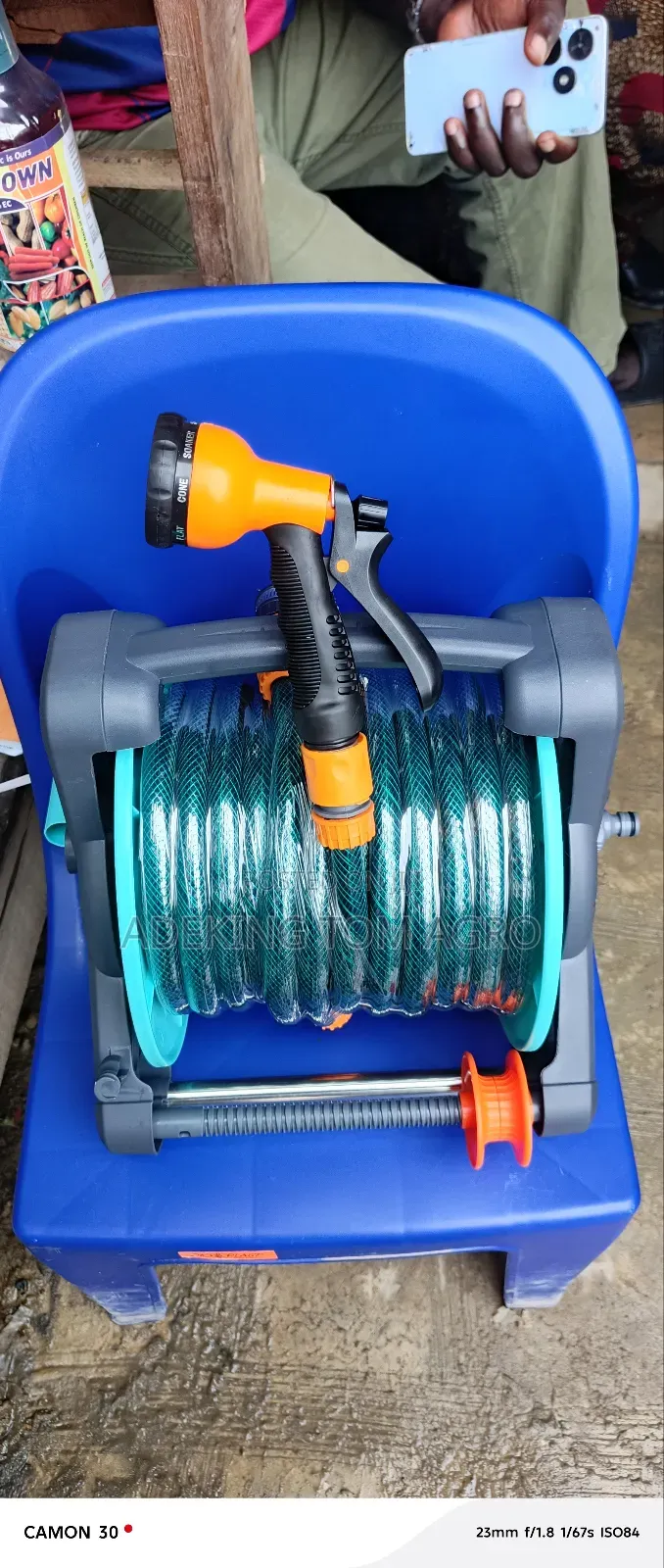 Hose Reel With Wall Hanger