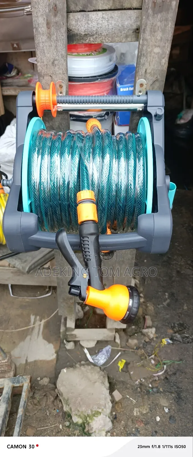 Hose Reel With Wall Hanger
