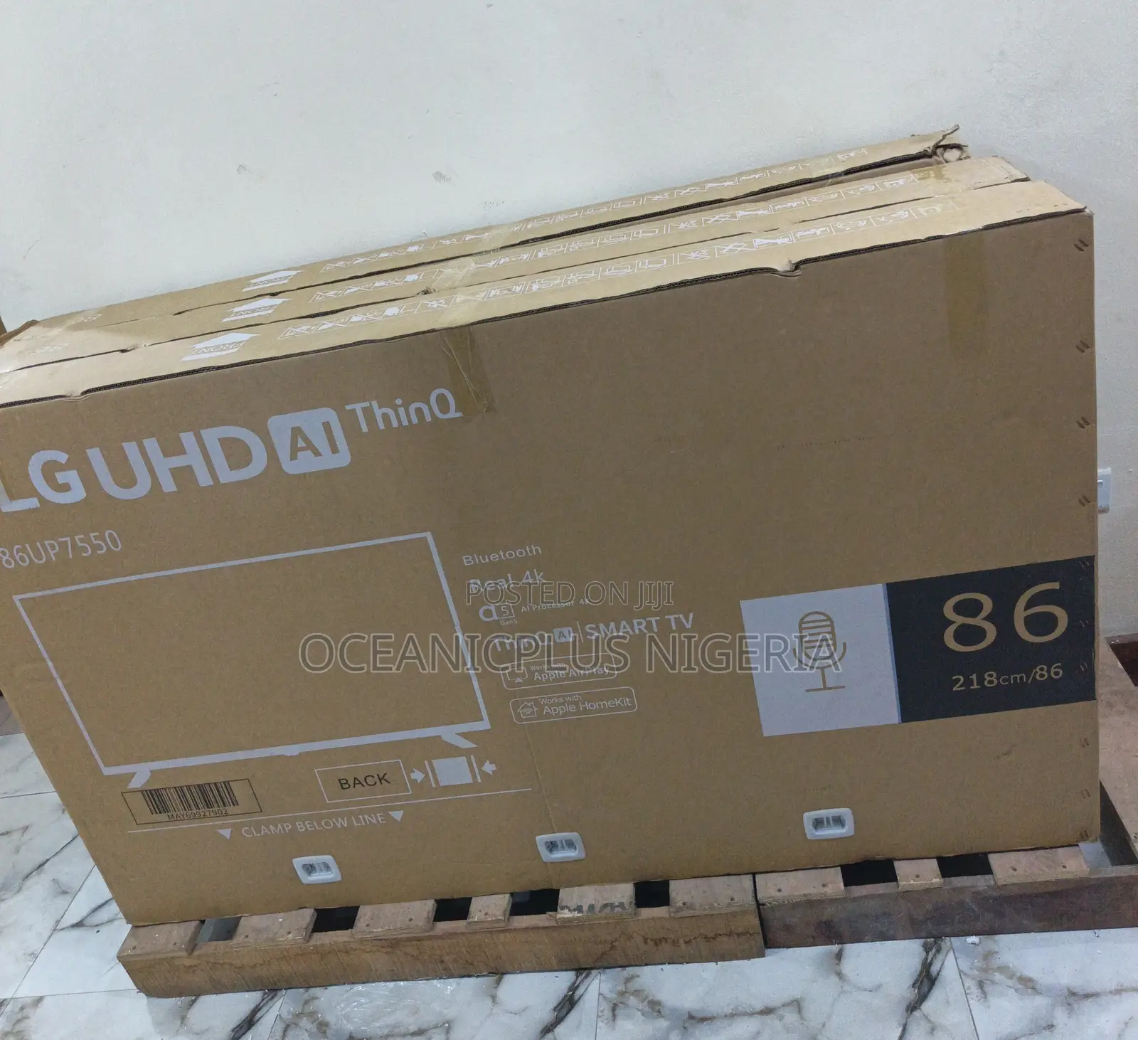 Sleek-Designed Lg 86-Inch Smart Tv