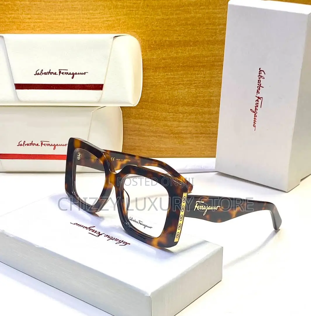 Salvatore Ferragamo Quality Luxury Men Frame Glasses