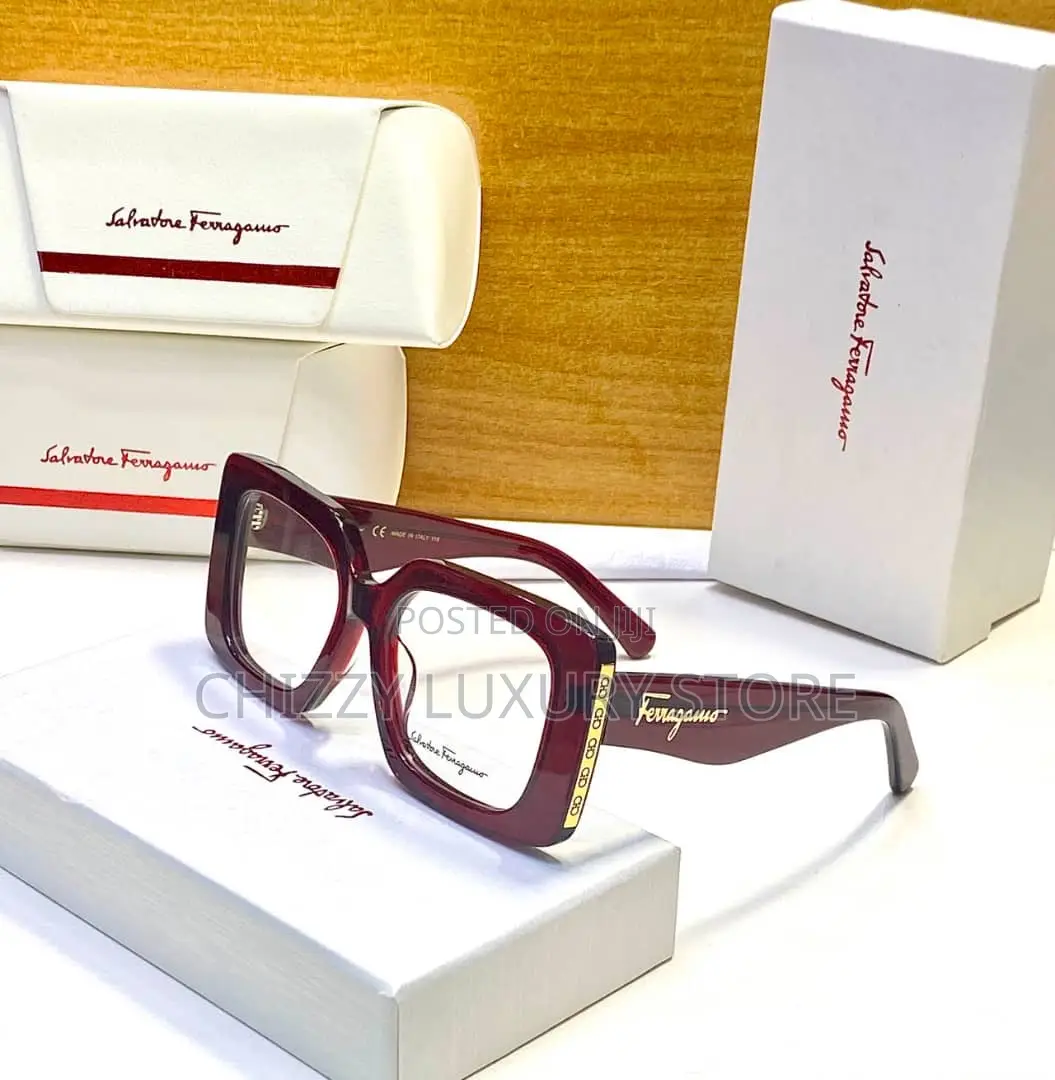 Salvatore Ferragamo Quality Luxury Men Frame Glasses
