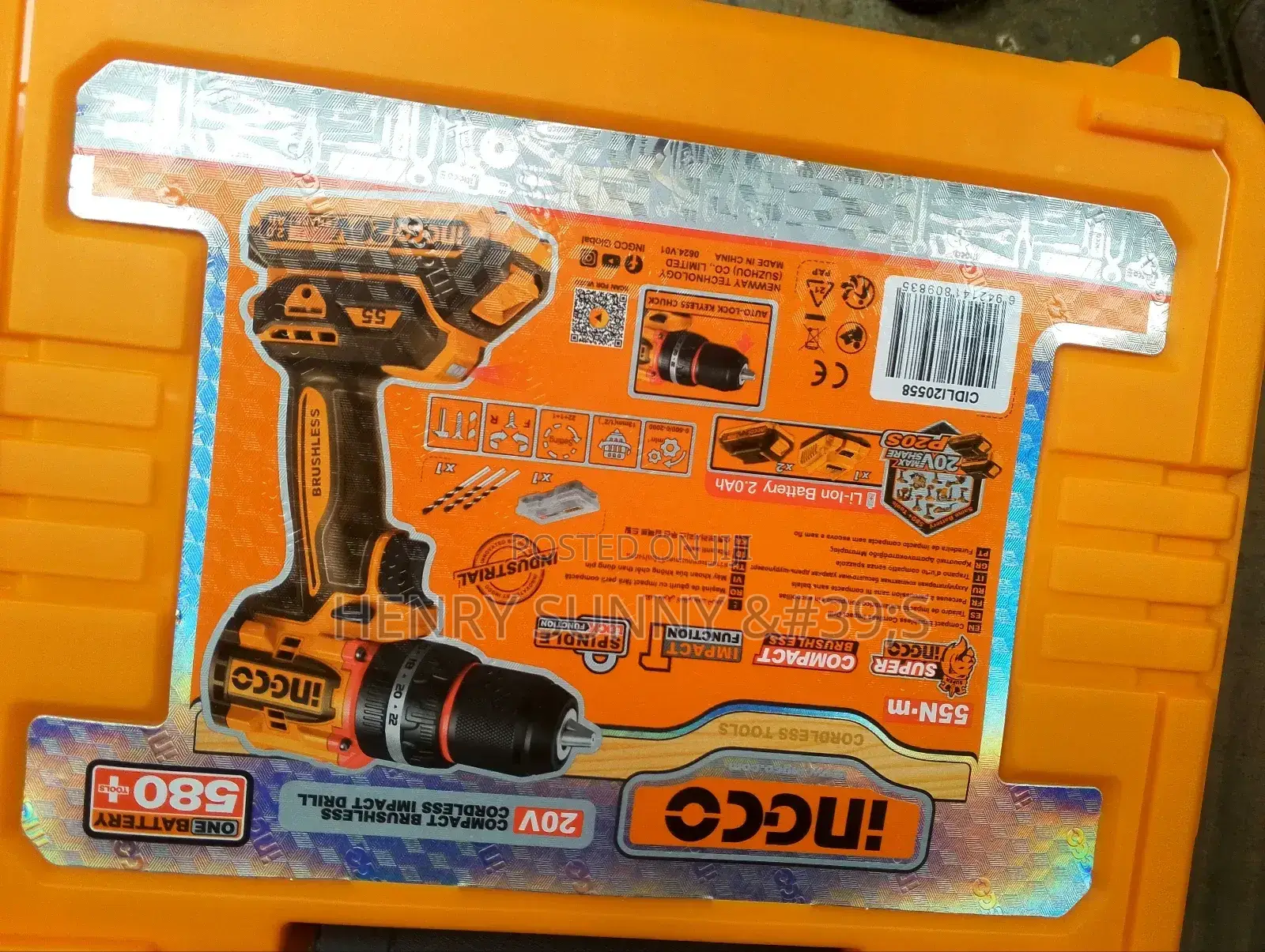 Cordless Drill Machine Ingco Products