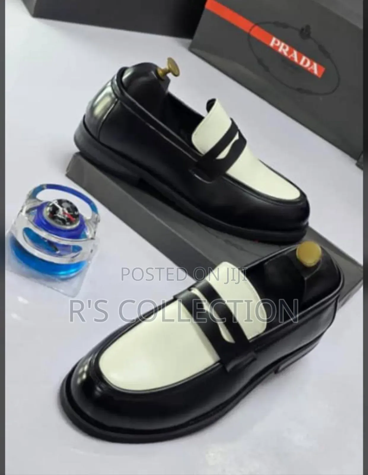 Original Luxury Designer Prada Men Corporate Shoes