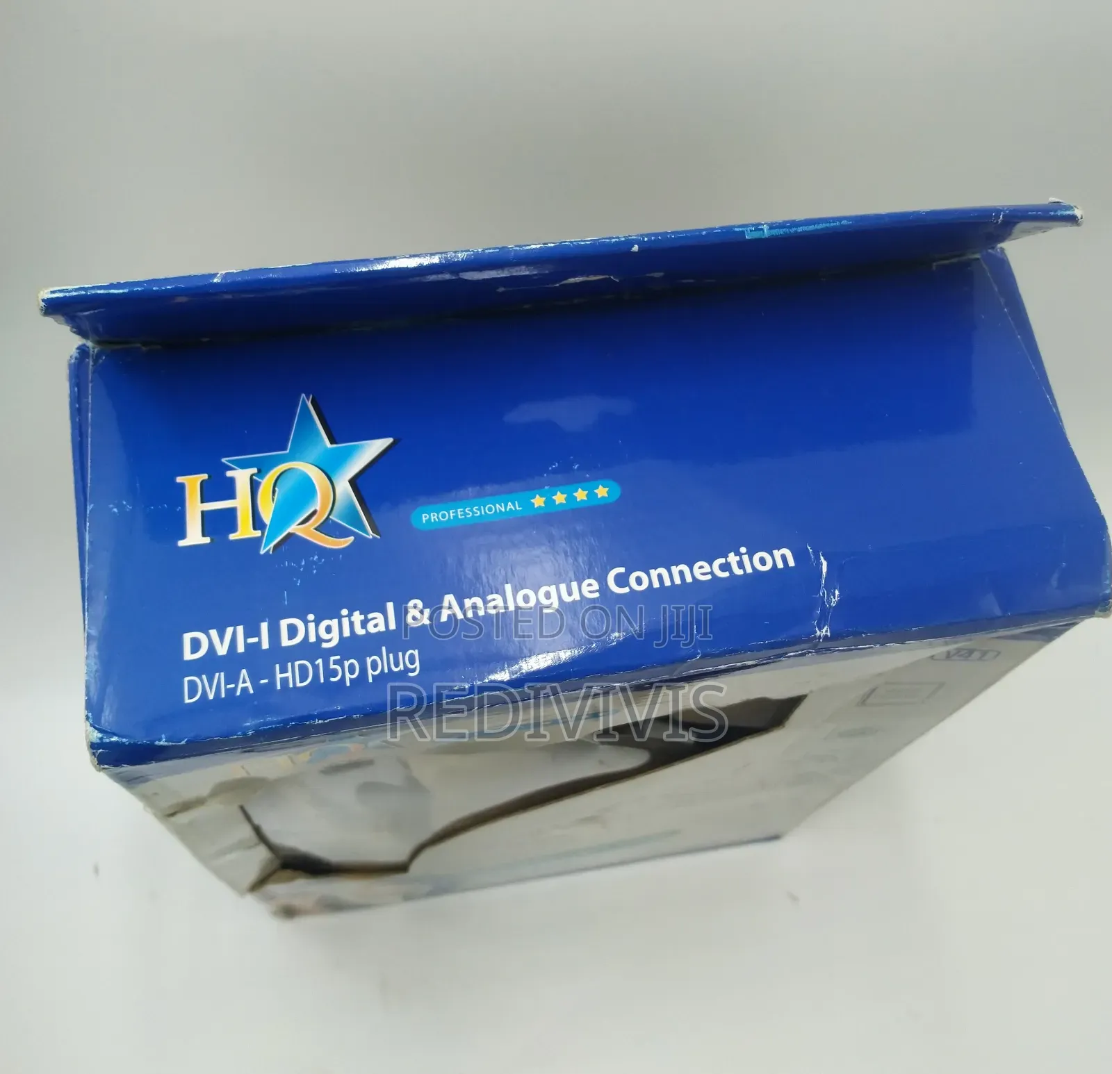 Hq Dvi-a (Dvi-I) to Vga Cable - 1.5m, Gold-Plated (Brand New)