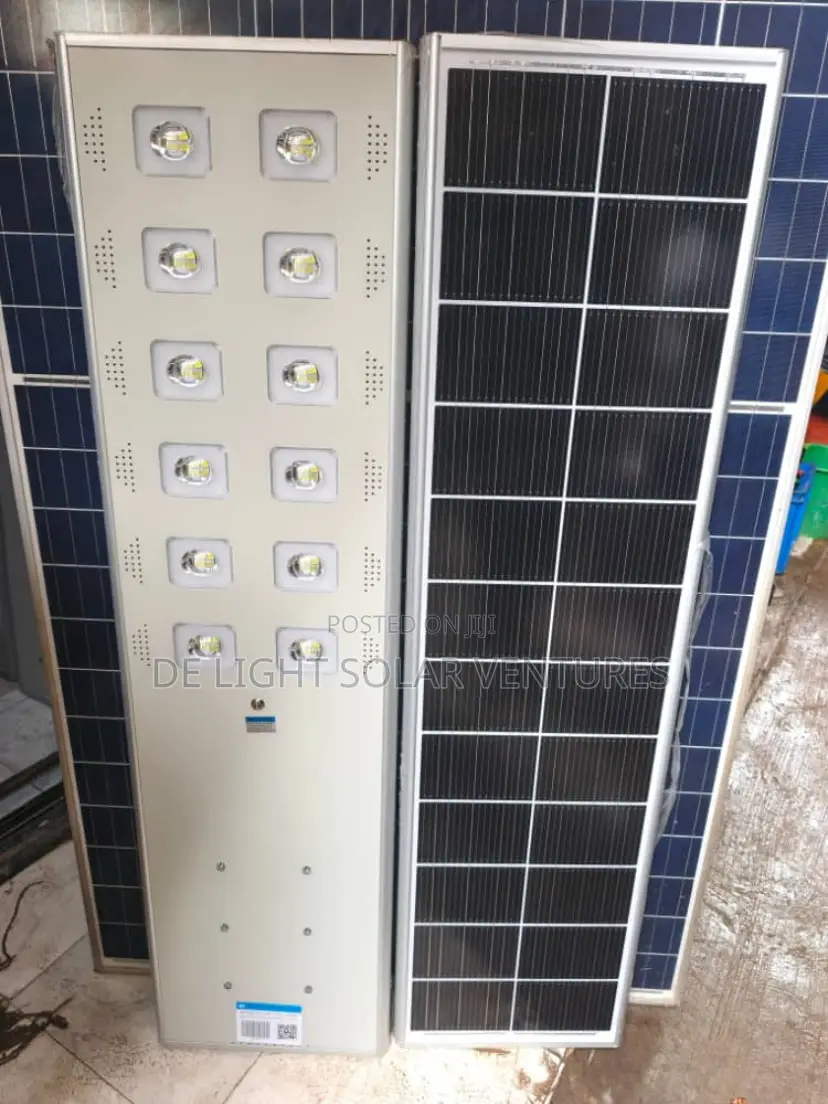 100 Watts Wakatek All In One Solar Street Light 12 Eyes